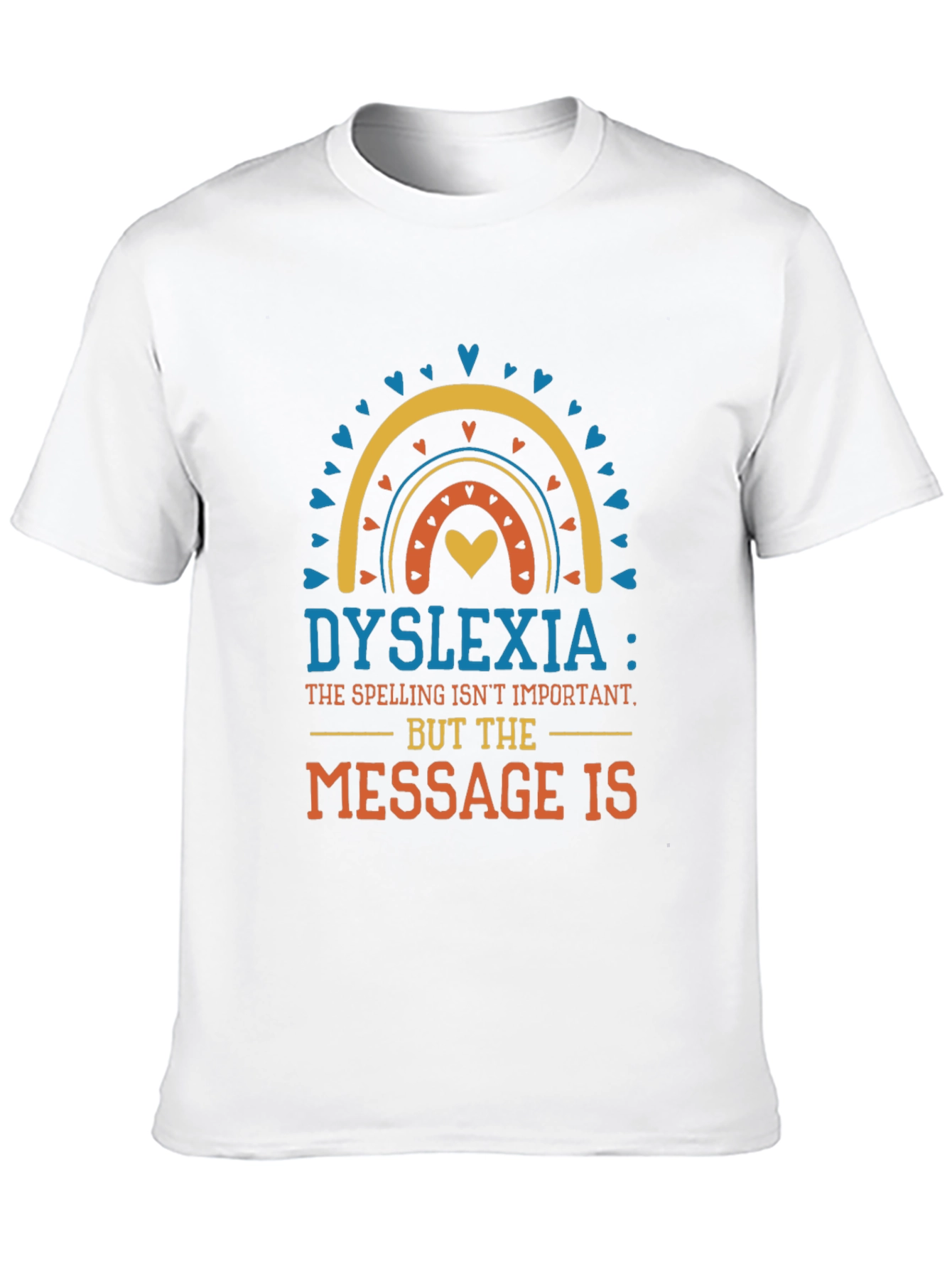Black Dyslexia Awareness T-Shirt: Spelling Isn't Important view 10