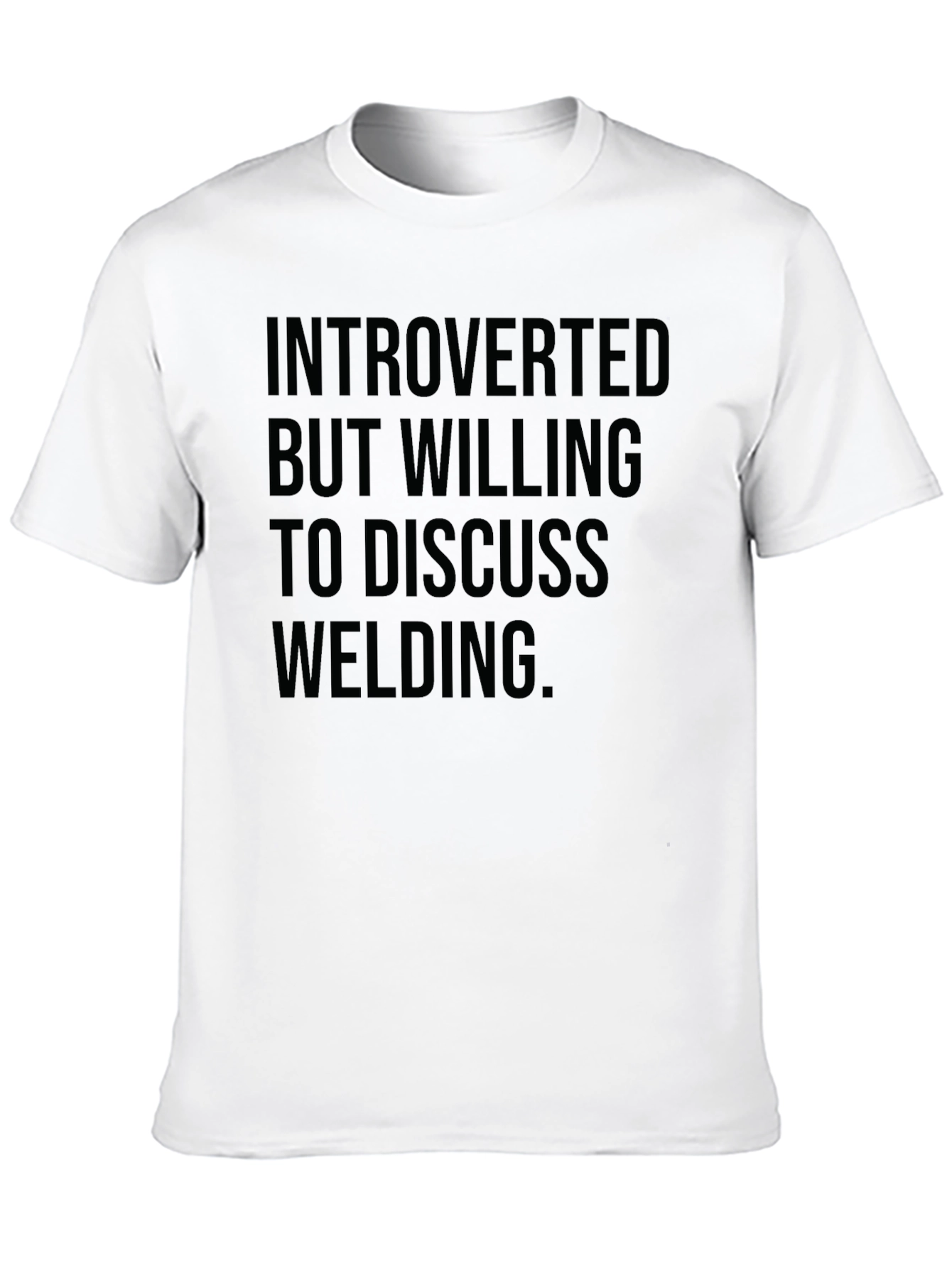 Black Introverted Welding T-Shirt view 10