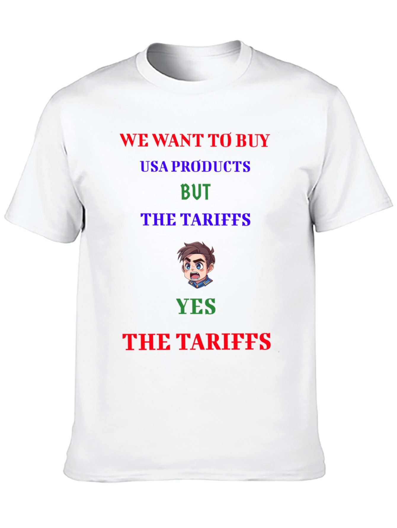 Black Funny Tariff T-Shirt - USA Products Buyer view 10