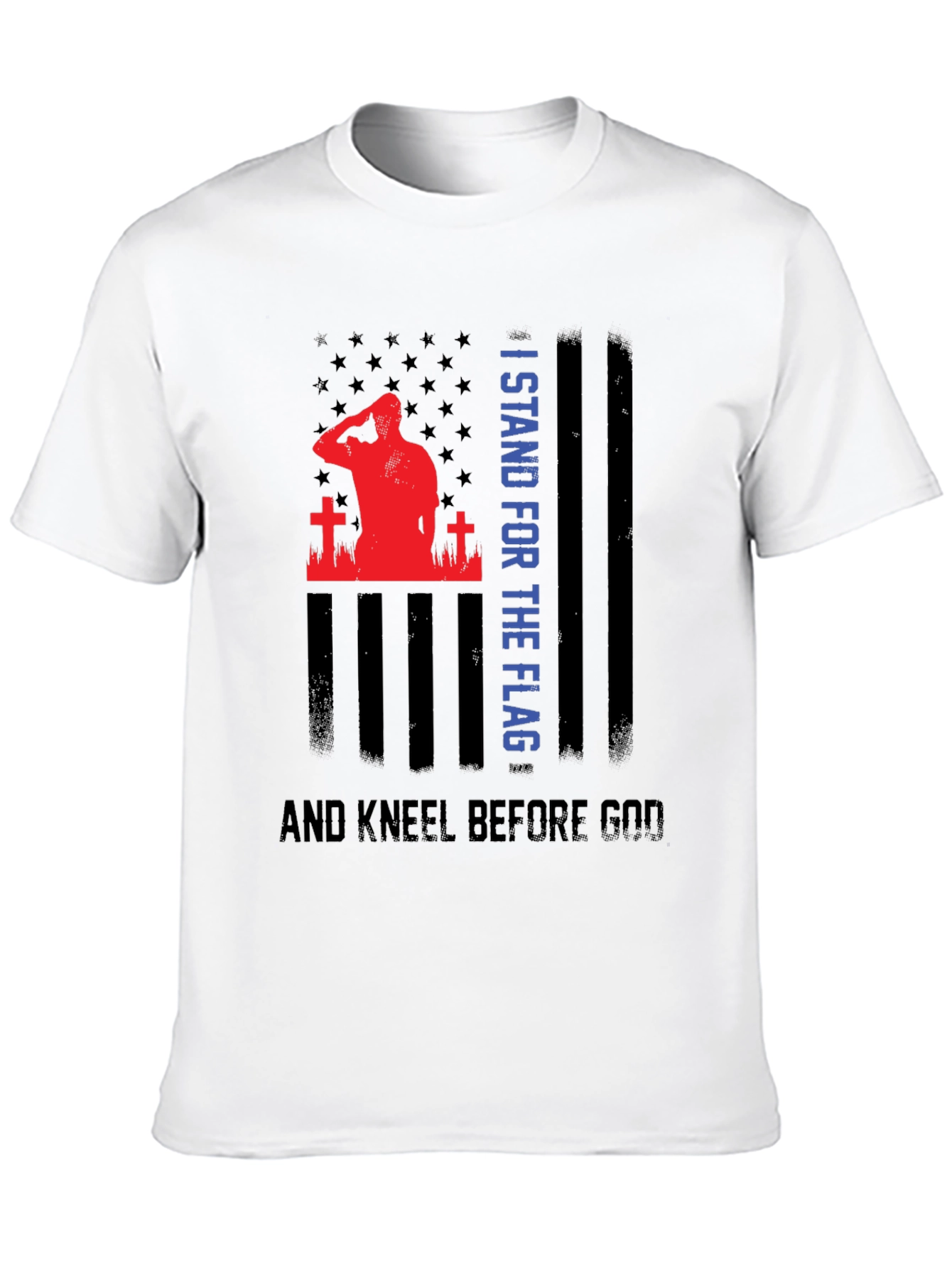 I Stand For The Flag Graphic T-Shirt - 10