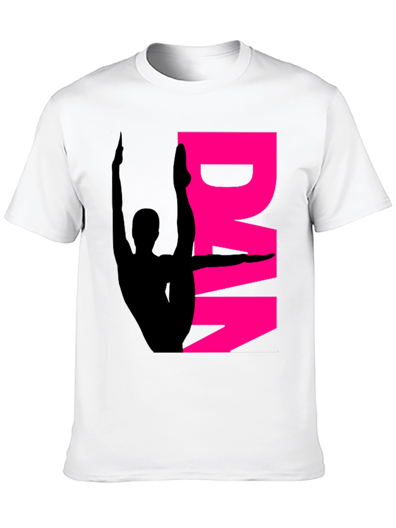Black Dancer Silhouette Graphic Tee view 10