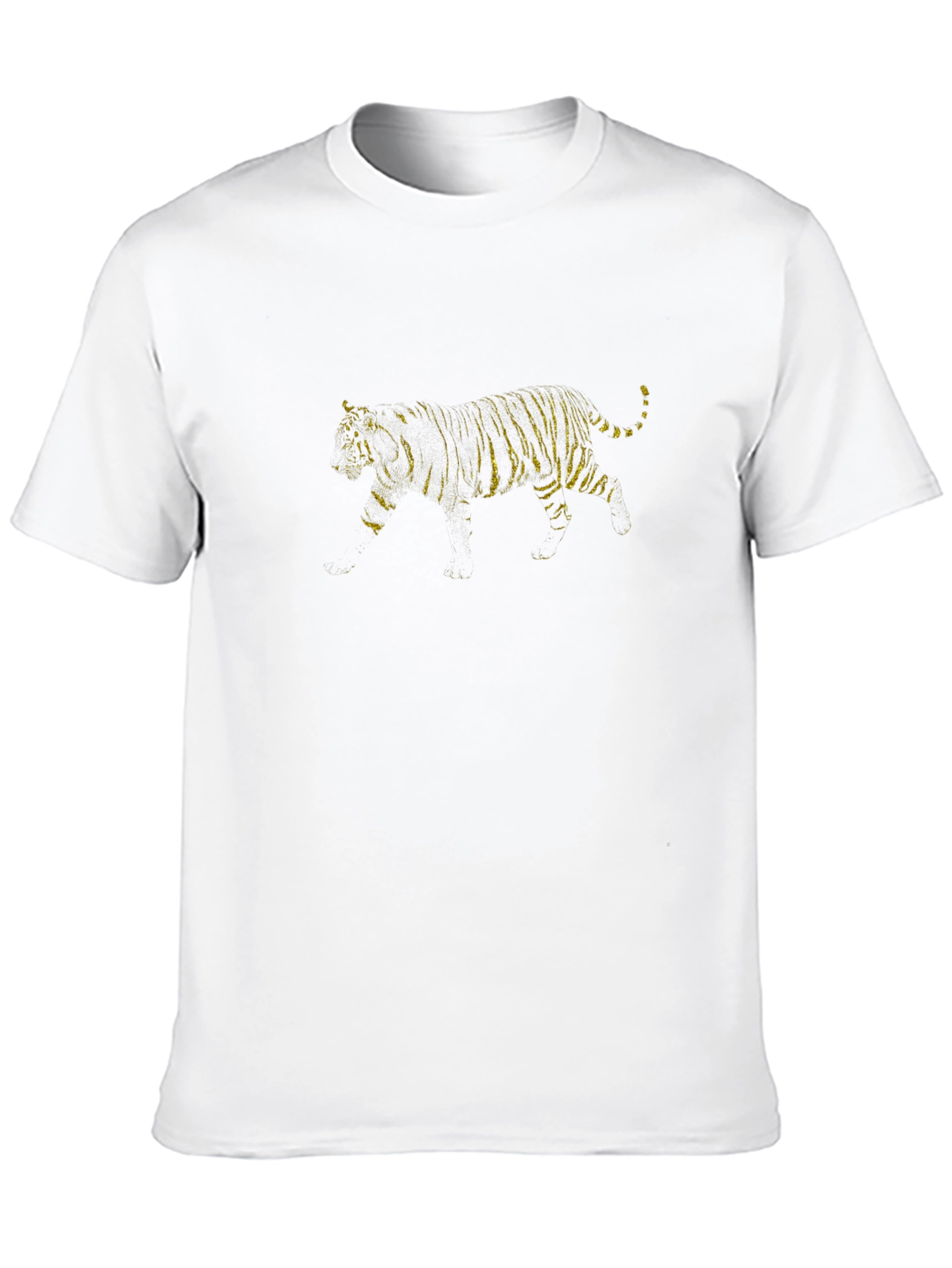 Black Black Tiger Graphic Tee - Stylish Men's T-Shirt view 10