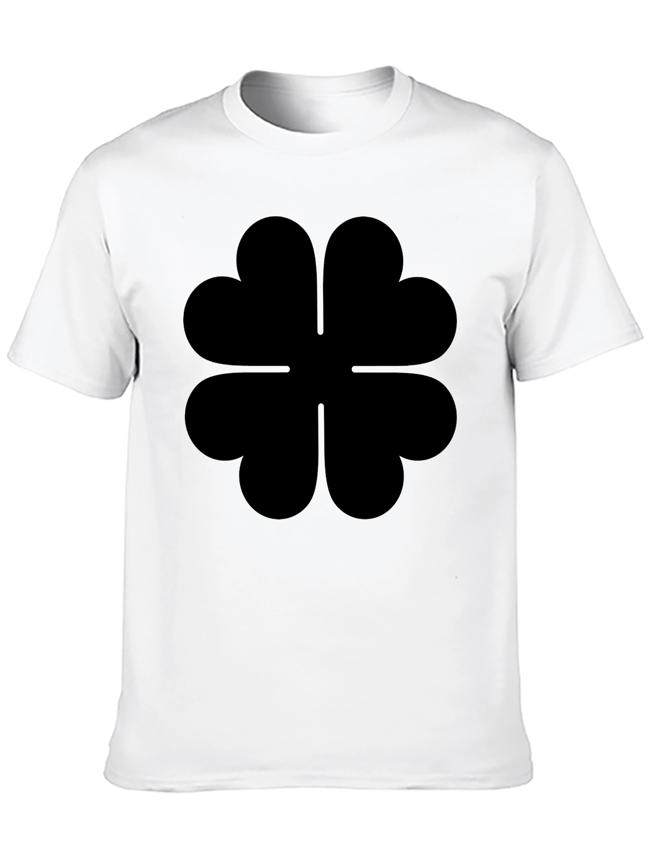 Black Black Clover T-Shirt - Four Leaf Clover view 10