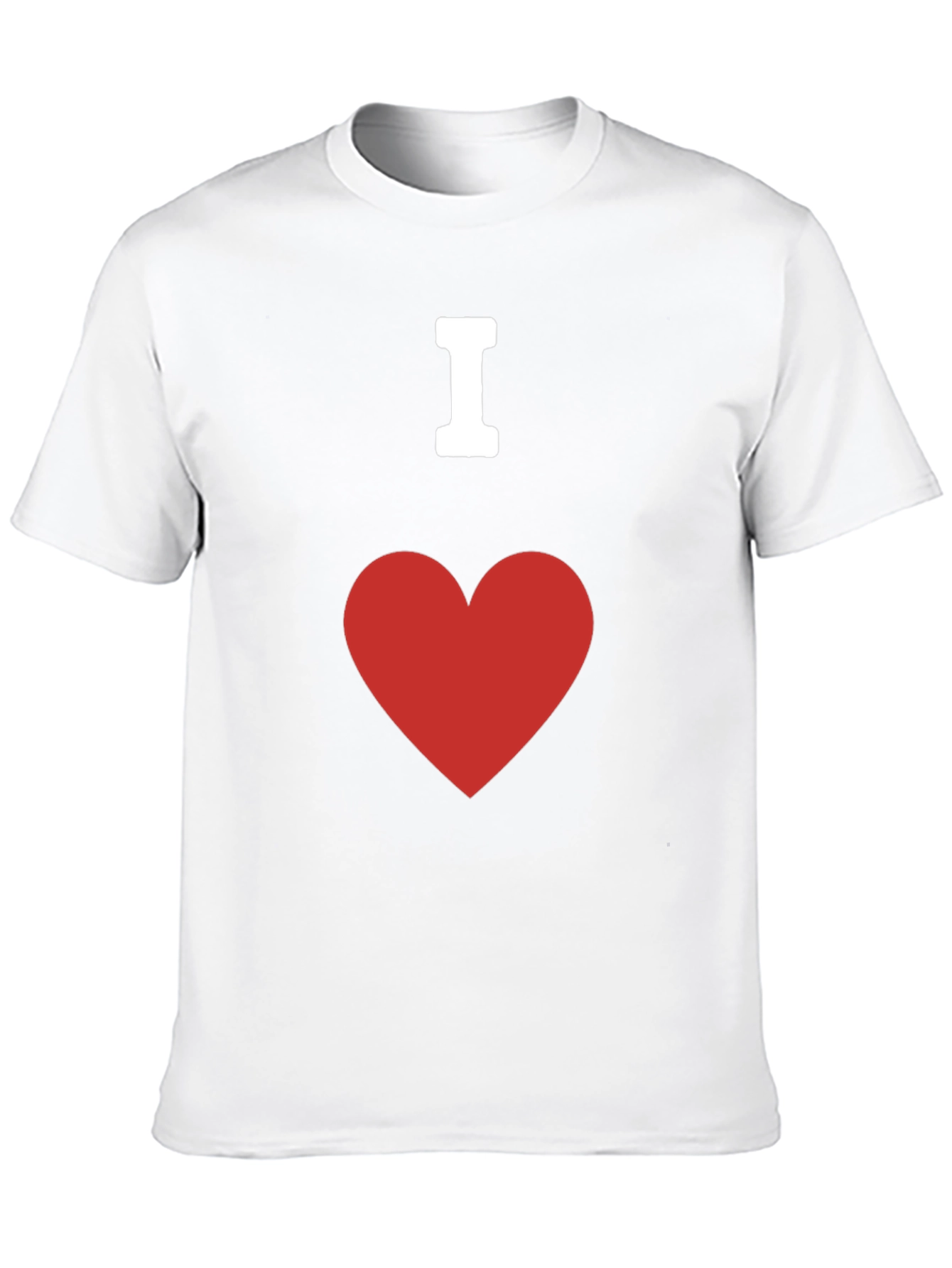 Black I Heart Graphic Tee - Classic Cotton Comfort view 10