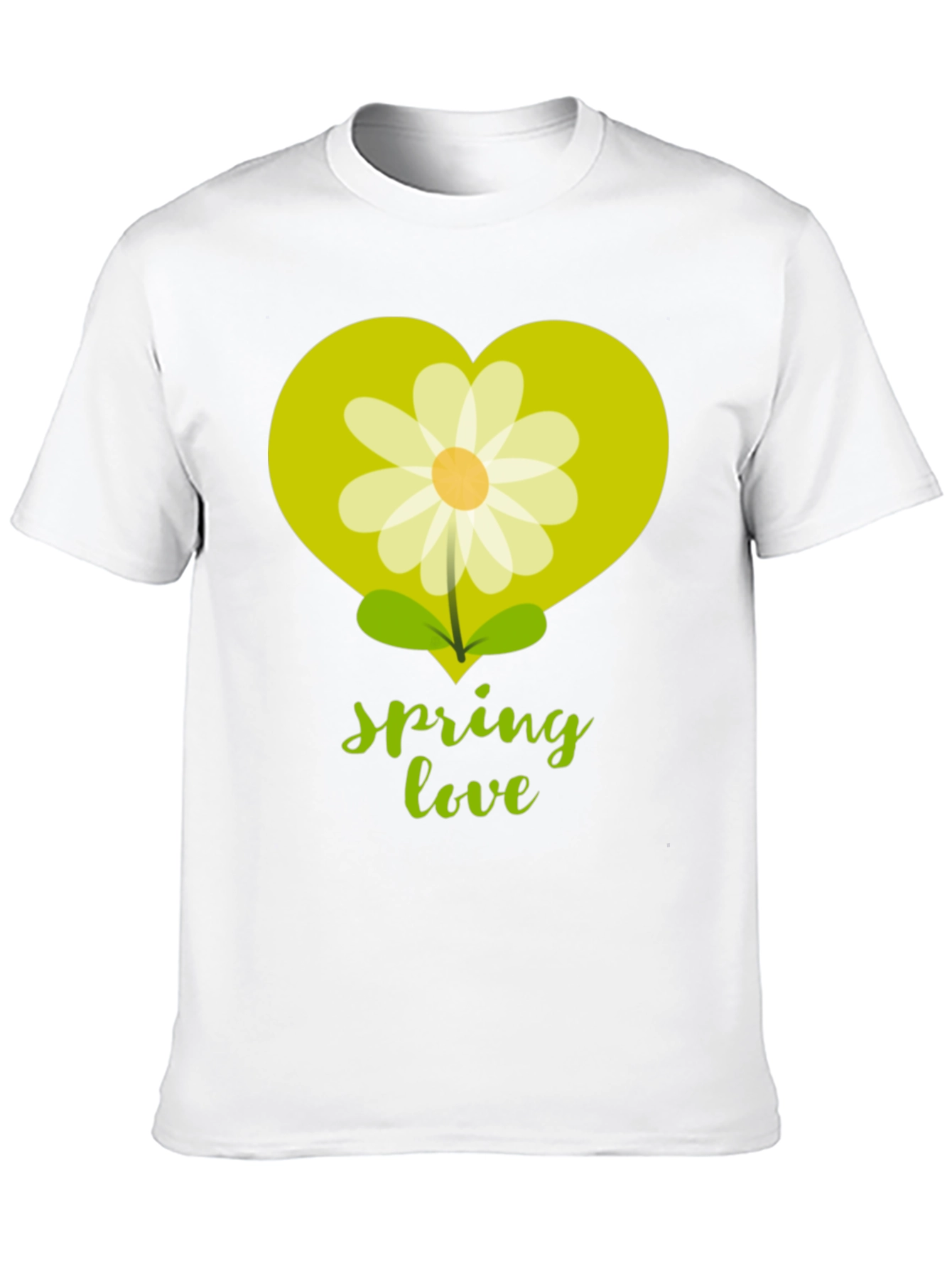 Black Spring Love T-Shirt - Floral Heart Graphic Tee view 10
