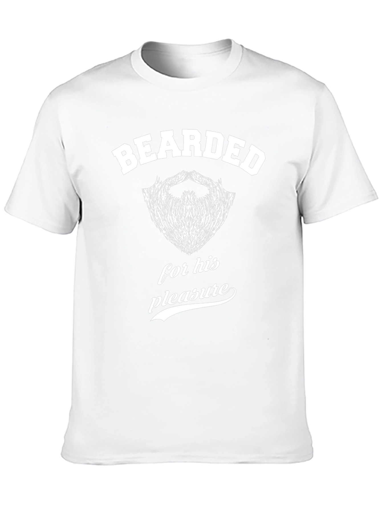 Black Bearded for His Pleasure Graphic T-Shirt view 10