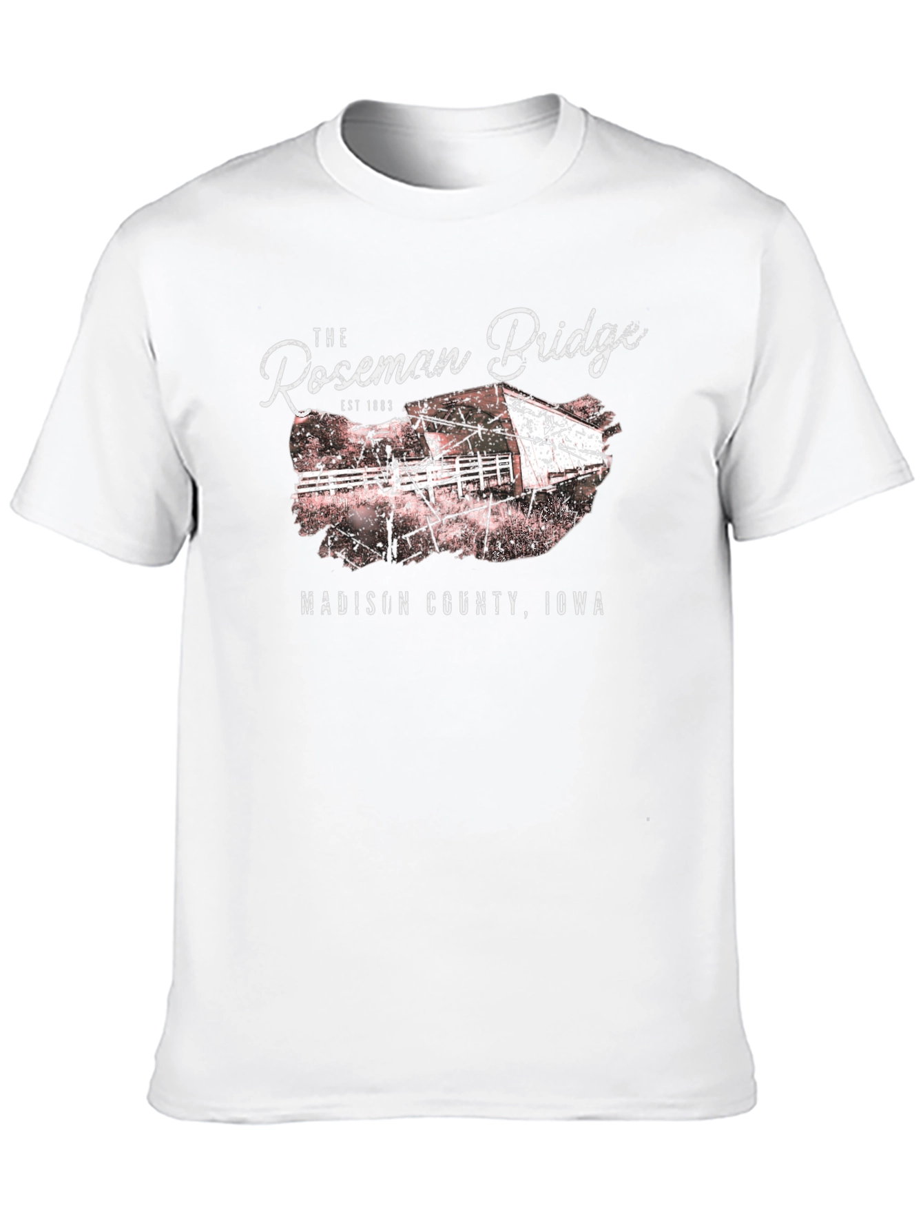 Roseman Bridge Iowa Graphic Tee - 10