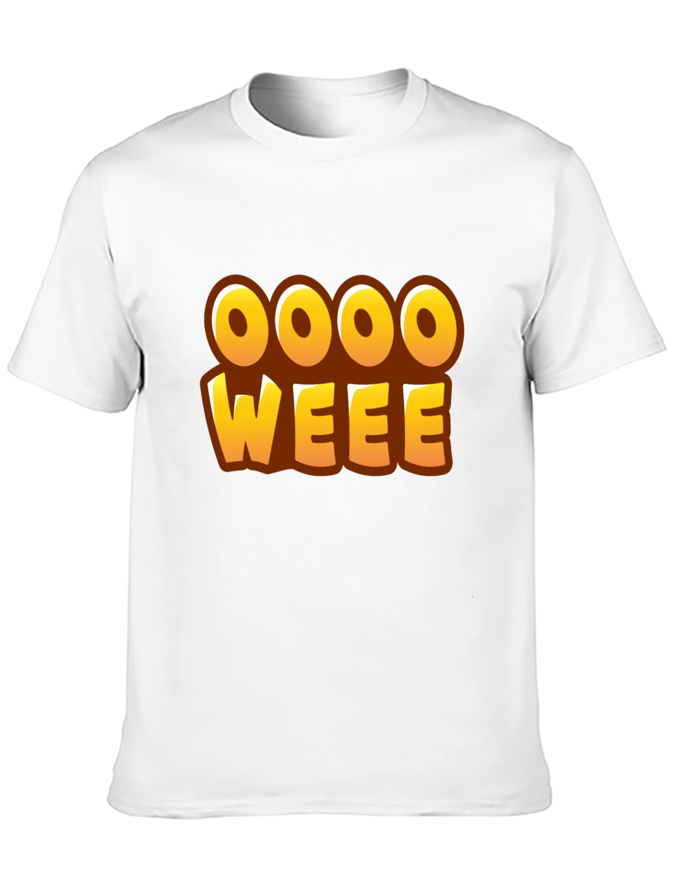 Black Oooo Weee! T-Shirt - Fun Graphic Tee view 10