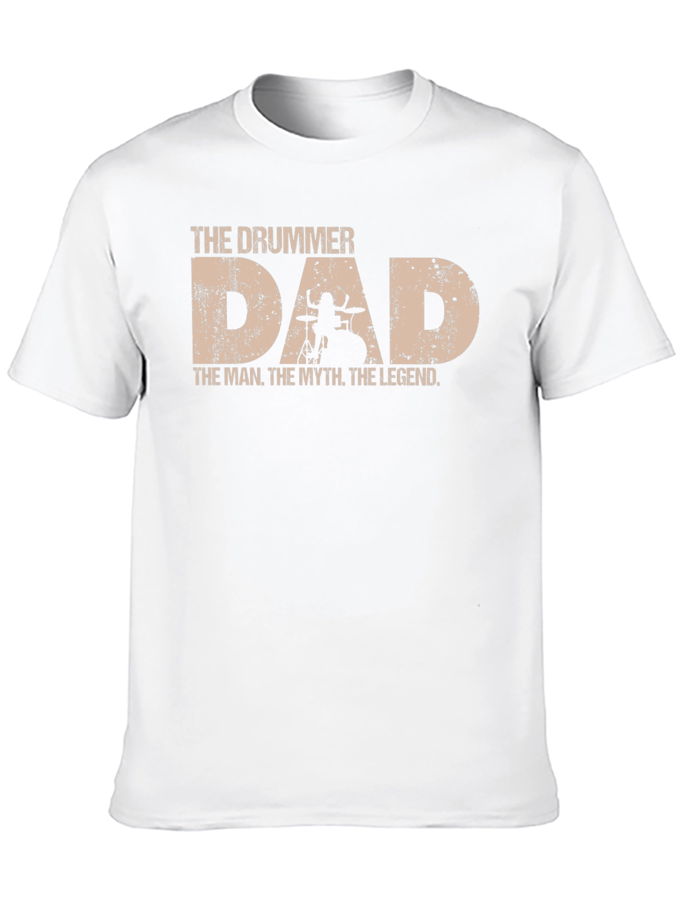 The Drummer Dad T-Shirt - Man, Myth, Legend! - 10