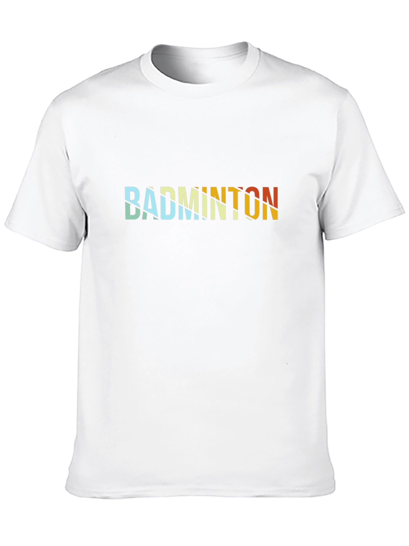 Black Badminton Graphic Tee - Stylish Retro Sports Shirt view 10
