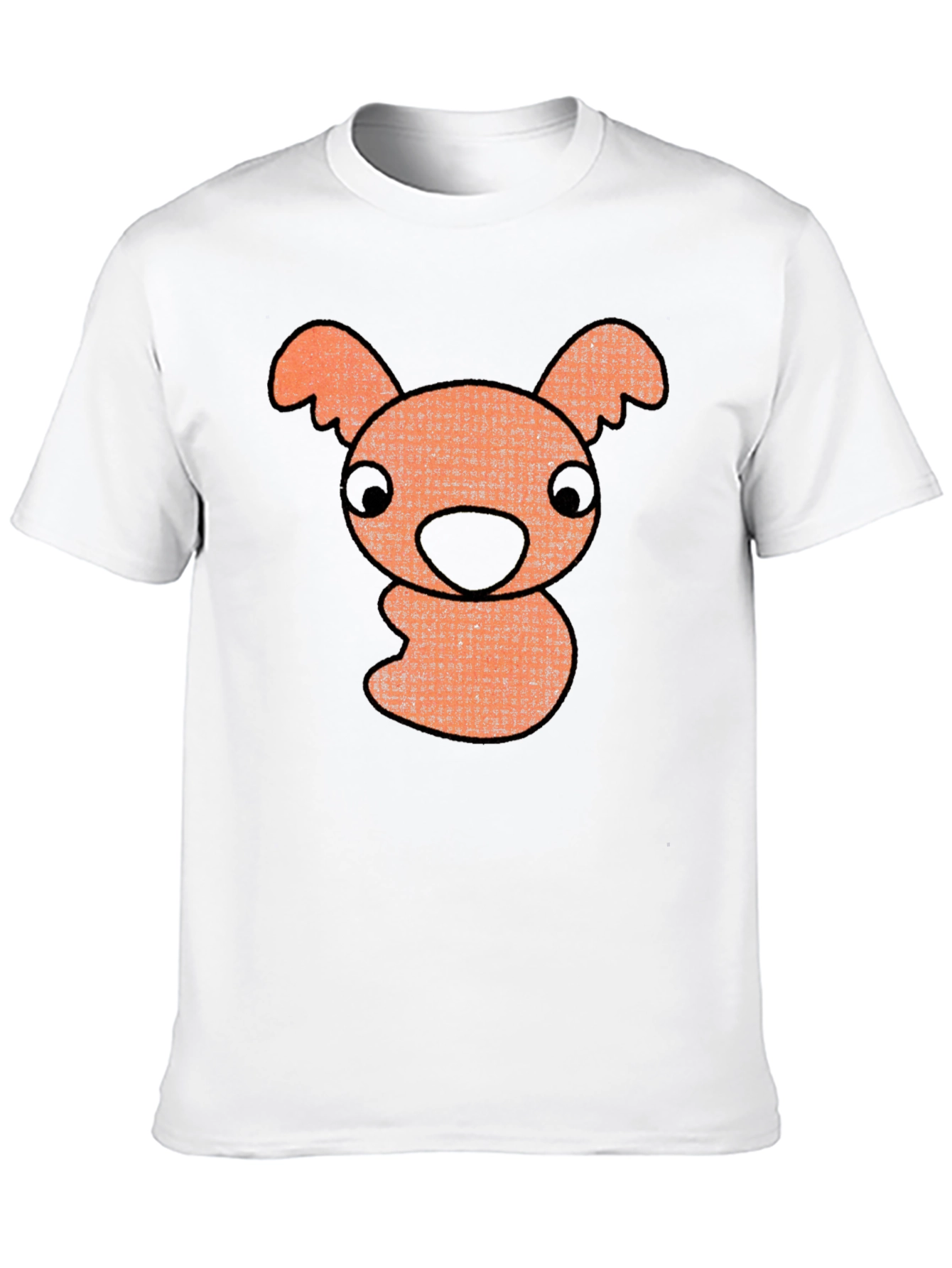 Black Cartoon Koala Graphic T-Shirt - Black view 10