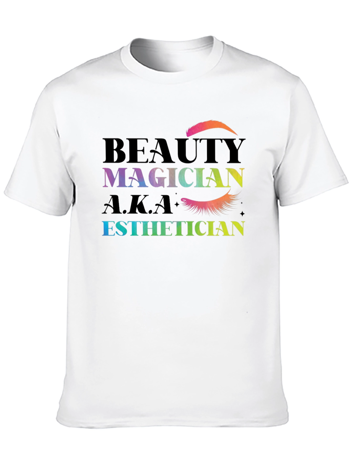 Black Beauty Magician Esthetician T-Shirt view 10