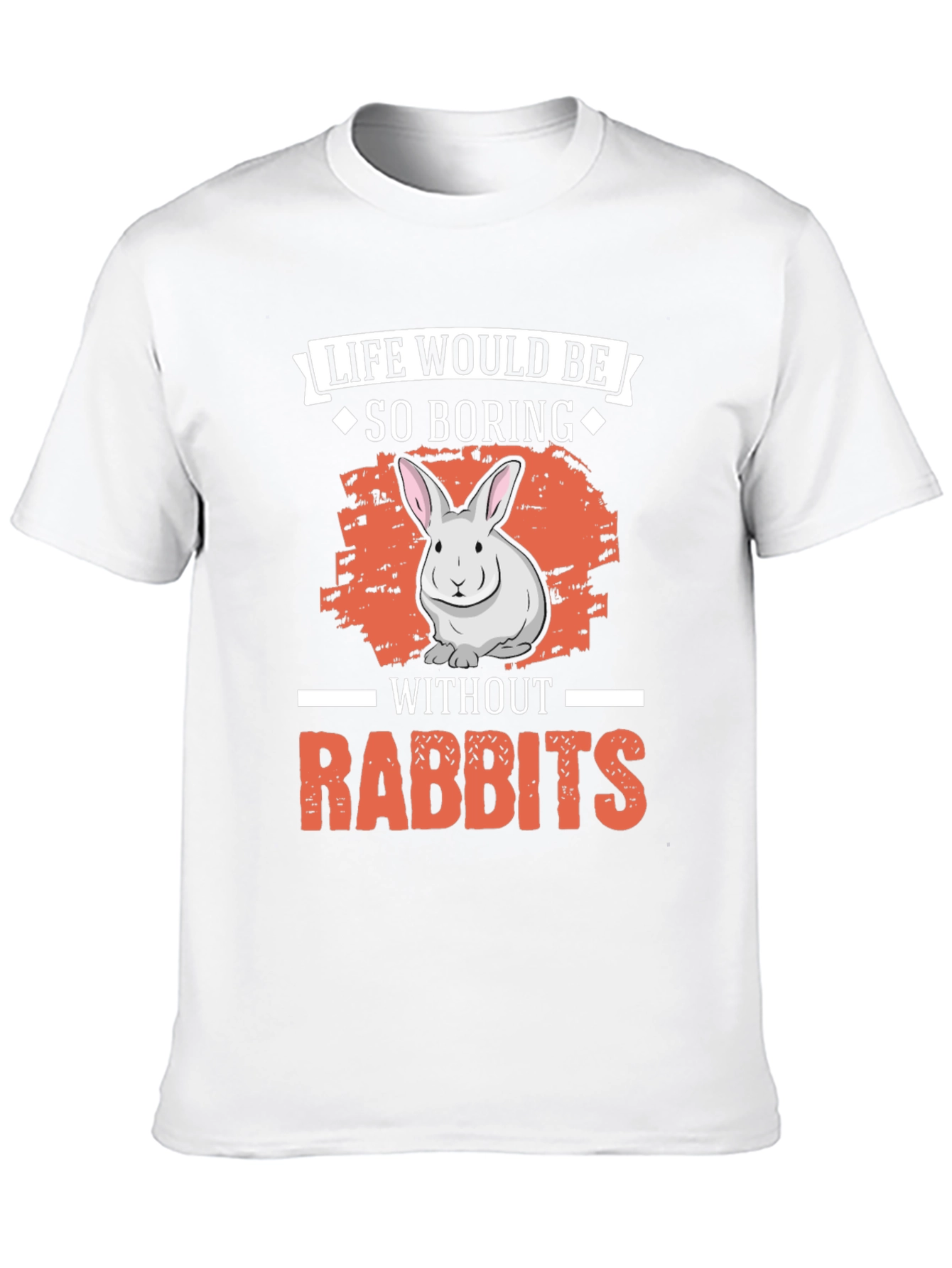 Black Life Would Be So Boring Without Rabbits T-Shirt view 10