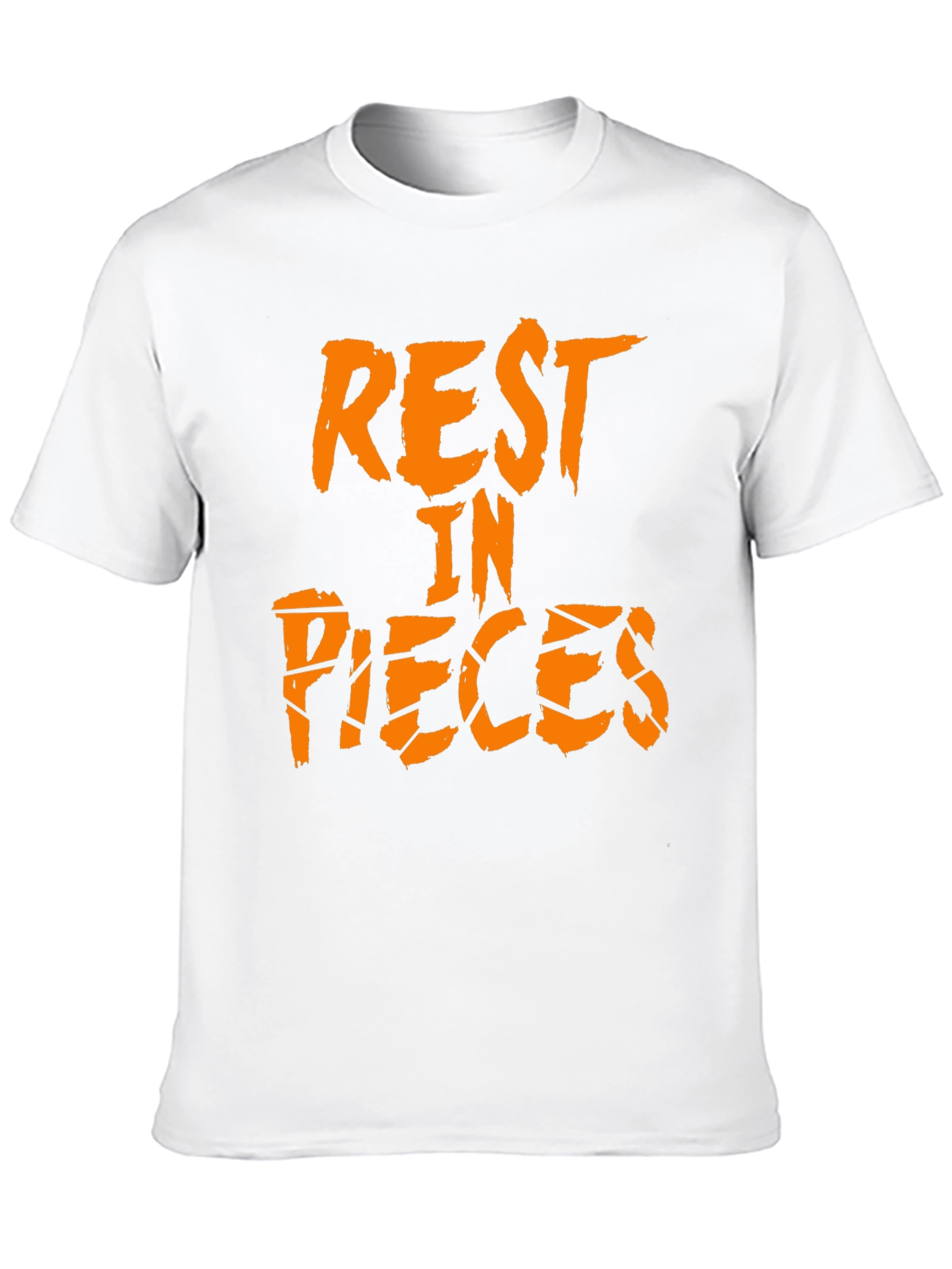 Black Rest in Pieces Black Graphic Tee view 10
