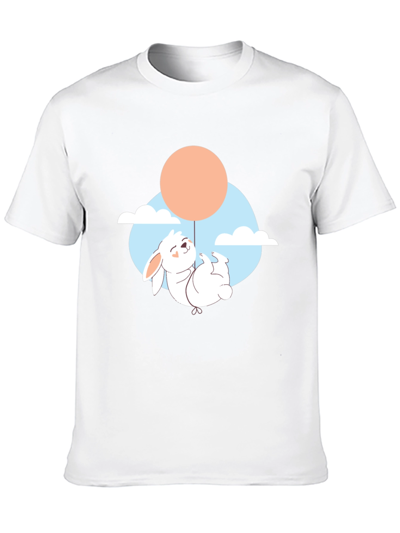 Black Rabbit Balloon Graphic Tee view 10