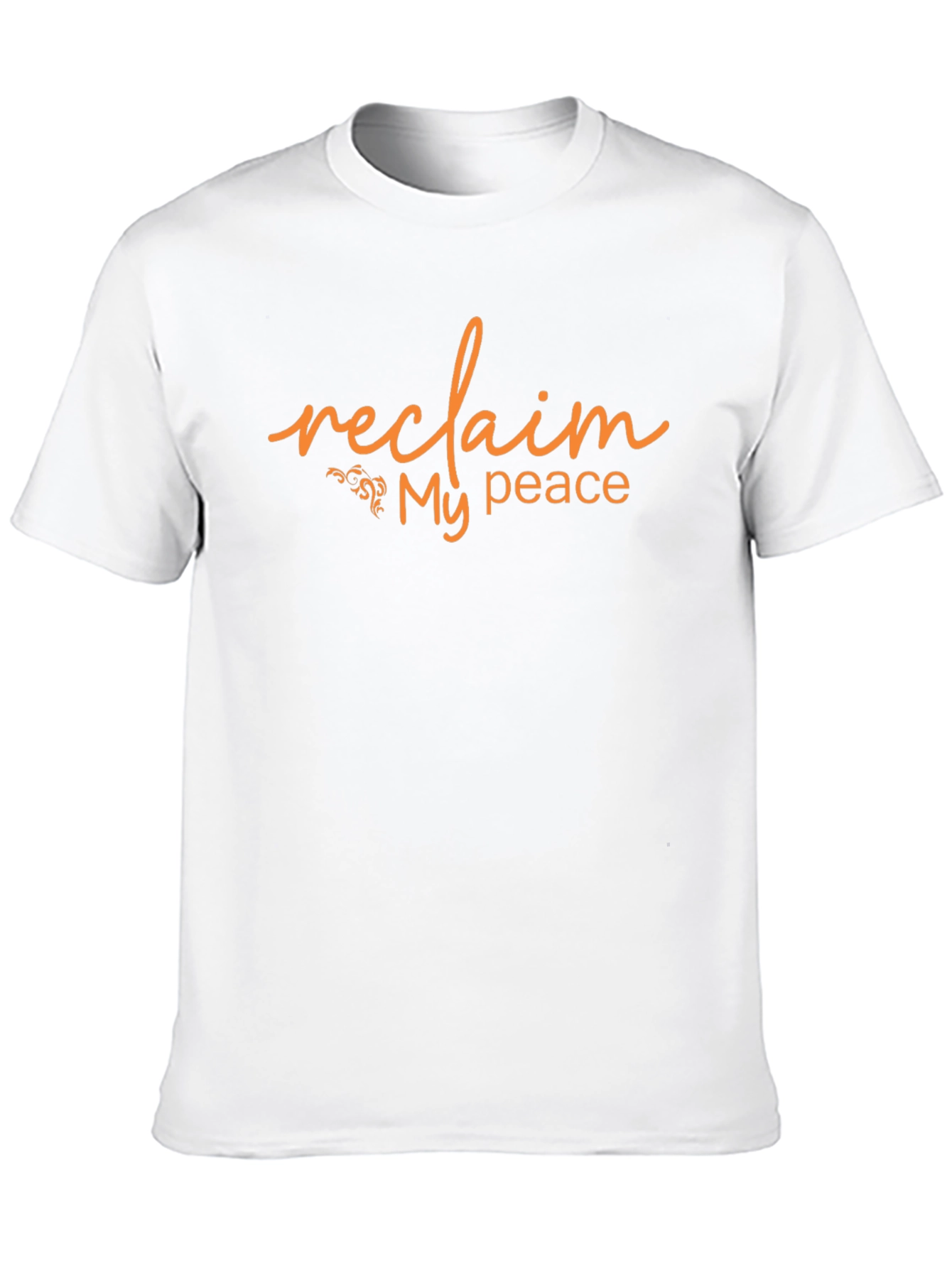 Black Reclaim My Peace Graphic Tee - Black view 10