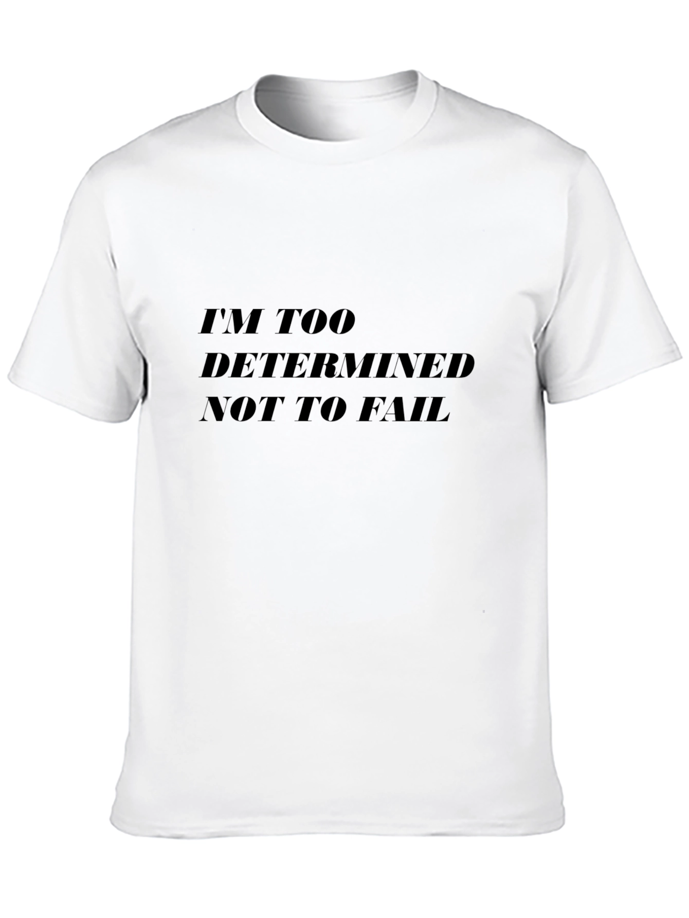 Black Determined Graphic Tee - Men's Short Sleeve view 10