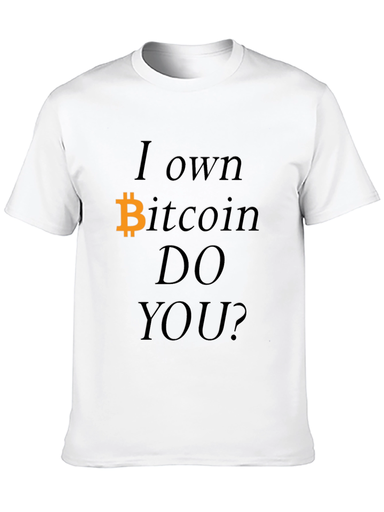 Black Bitcoin Owner Black Graphic Tee Shirt view 10