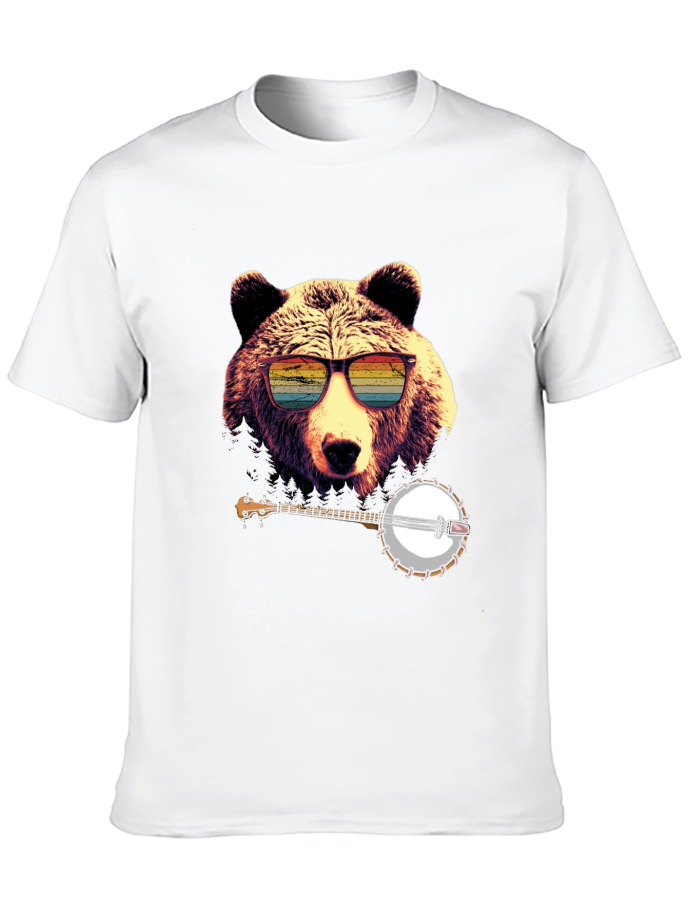 Bear with Banjo Graphic Tee - 10