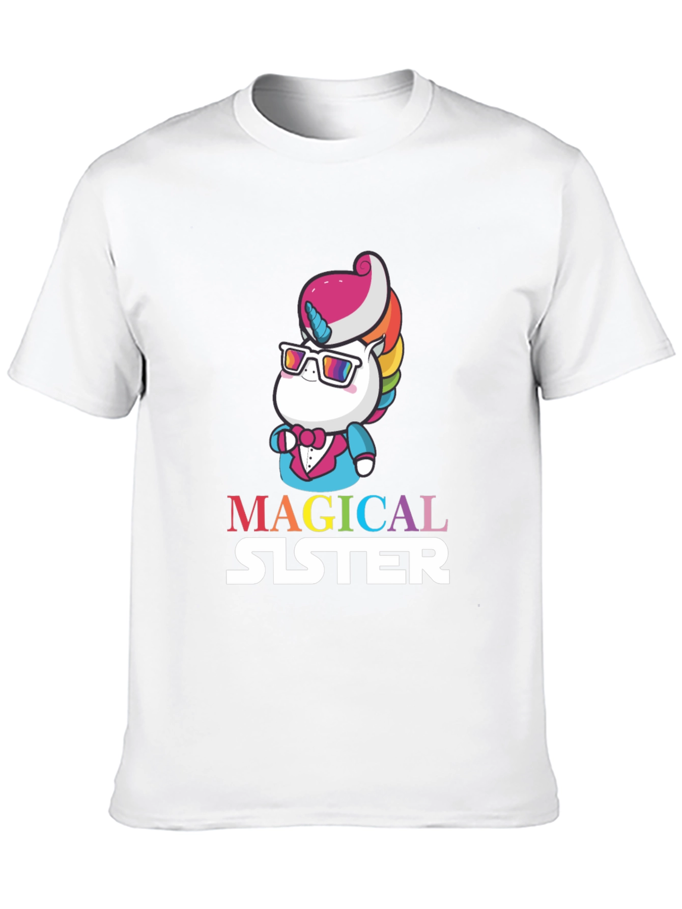 Magical Sister Unicorn Graphic Tee - 10