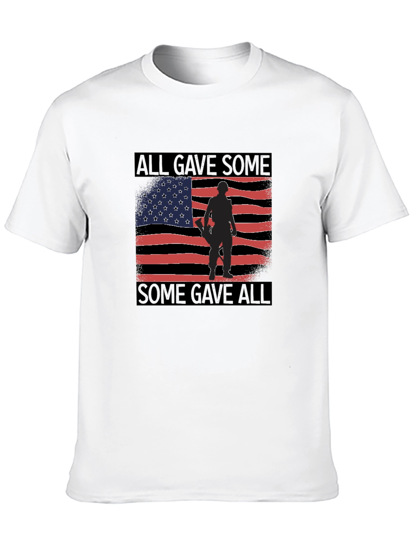 Black All Gave Some T-Shirt view 10