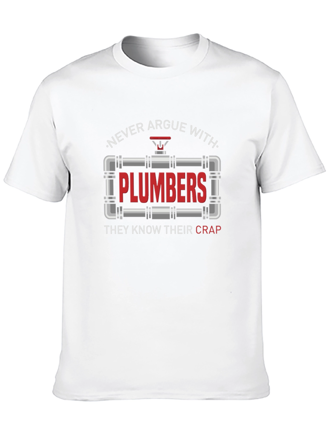 Black Plumbers Know Their Crap T-Shirt view 10
