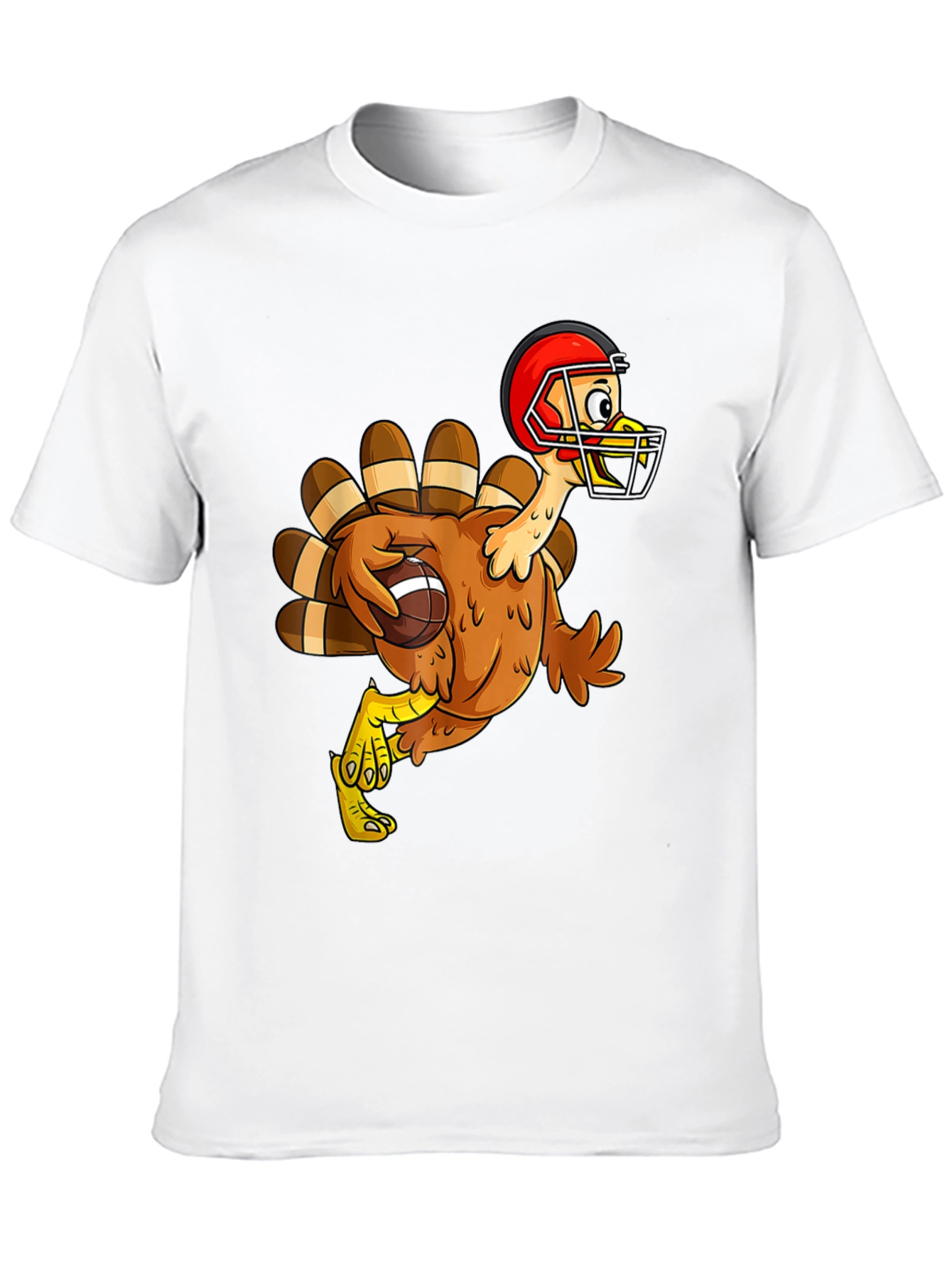 Black Turkey Football T-Shirt view 10
