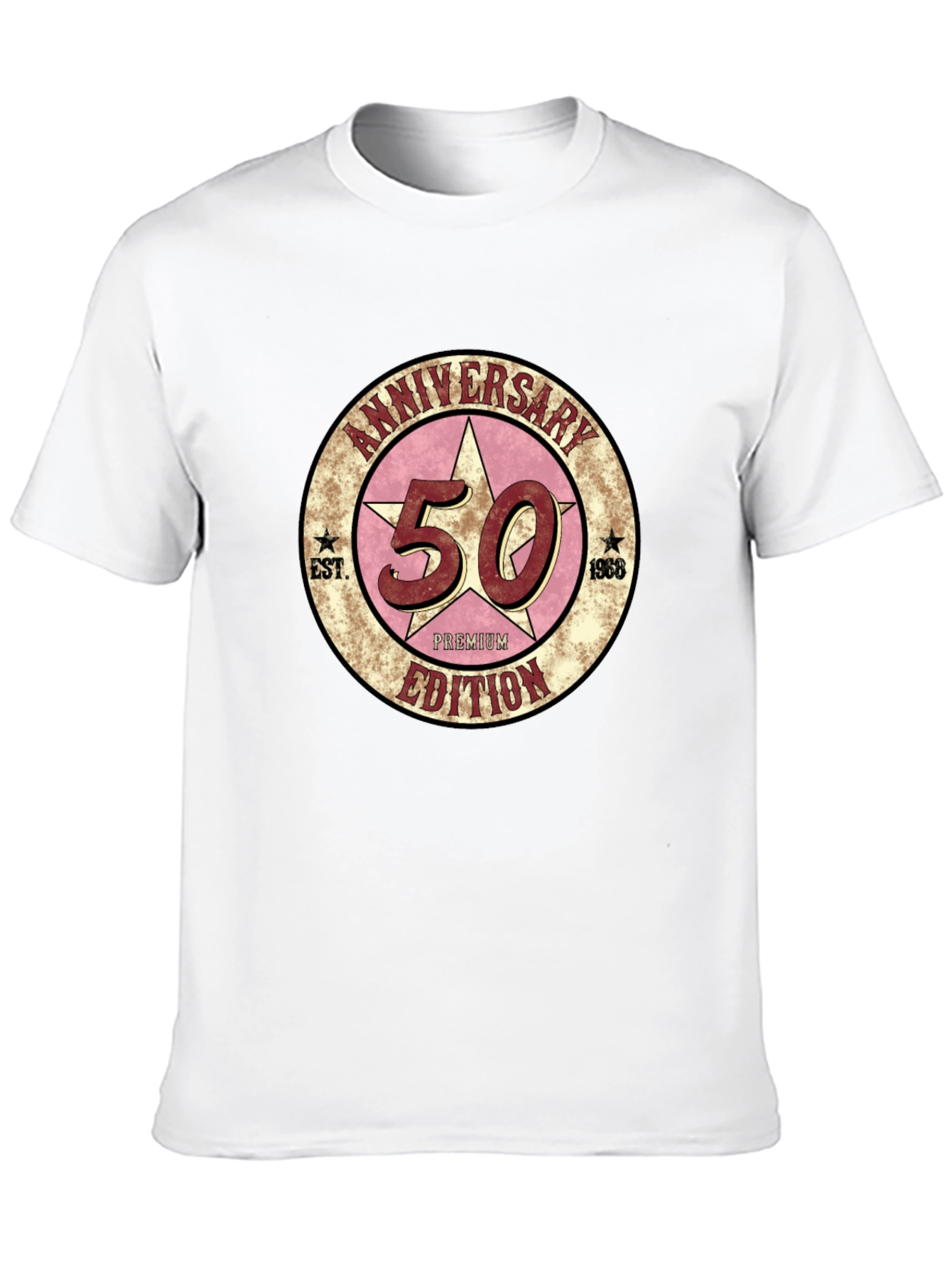 Black 50th Anniversary Premium Edition Black T-Shirt view 10