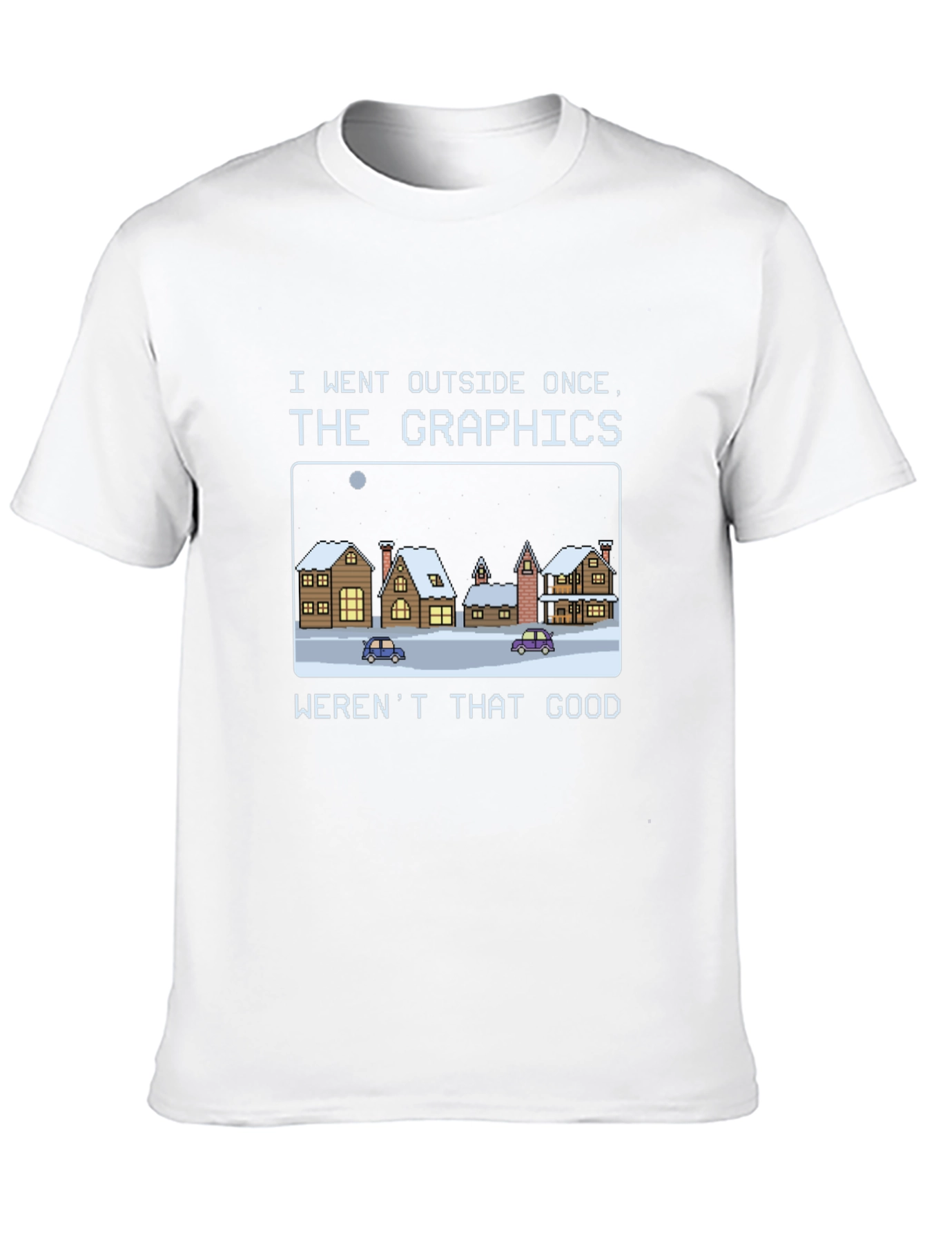 Black Funny Graphics T-Shirt - Gamer Pixel Art Tee view 10