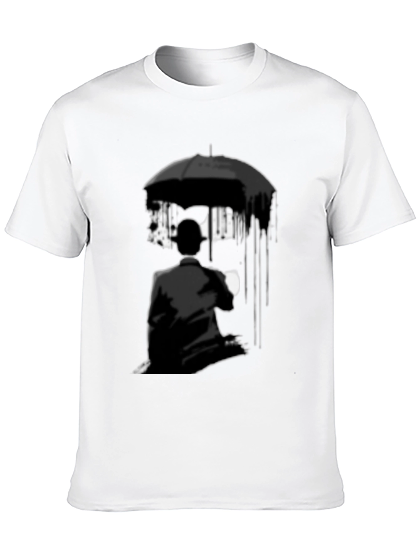 Black Umbrella Academy Style Graphic Tee - Black view 10