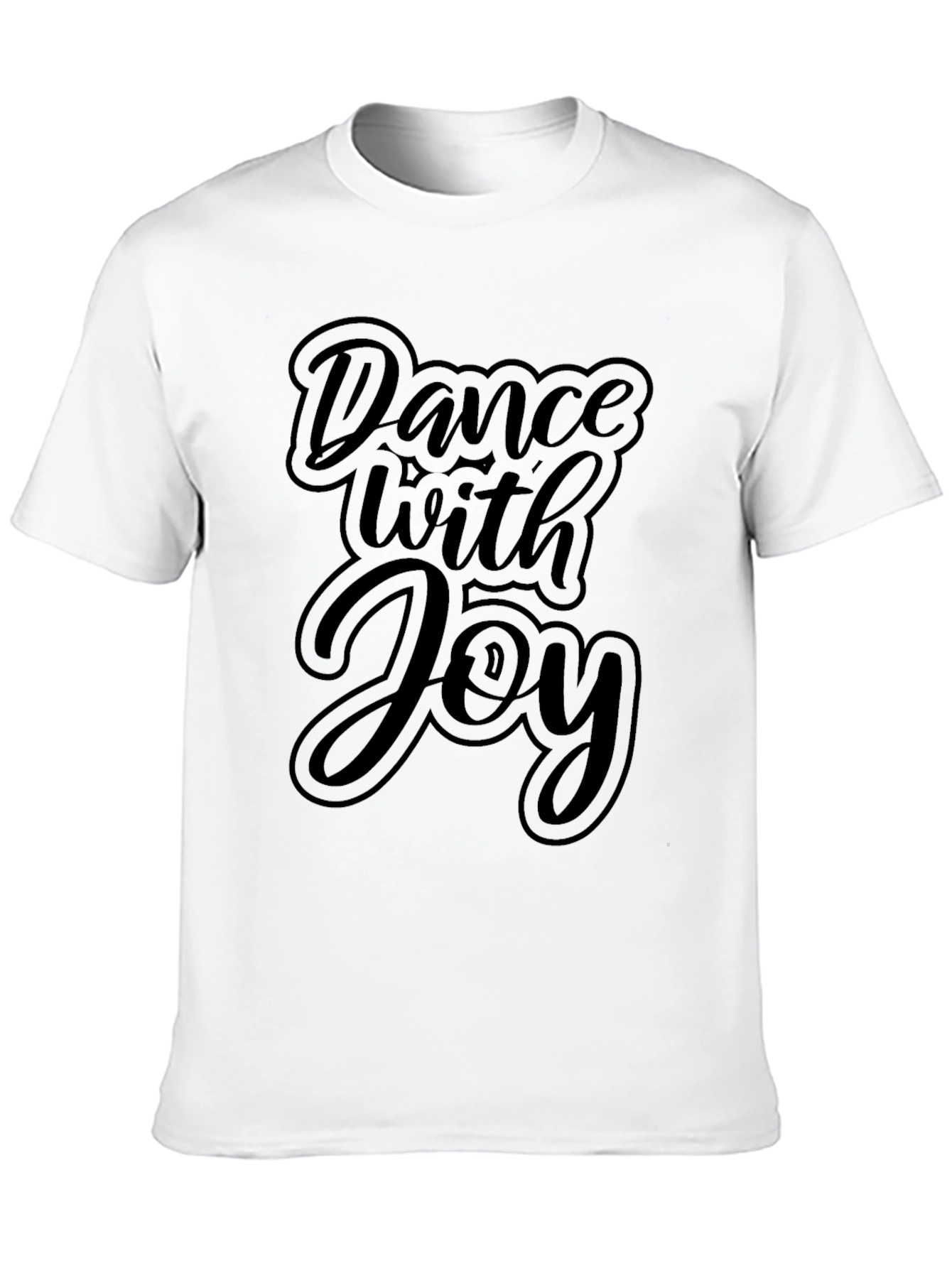 Black Dance with Joy Graphic T-Shirt - Black view 10