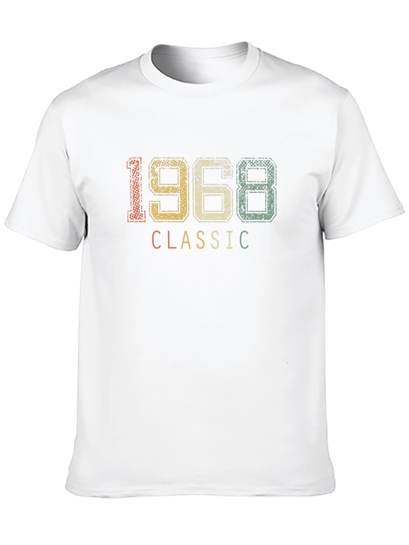 Black Vintage 1968 Classic T-Shirt view 10