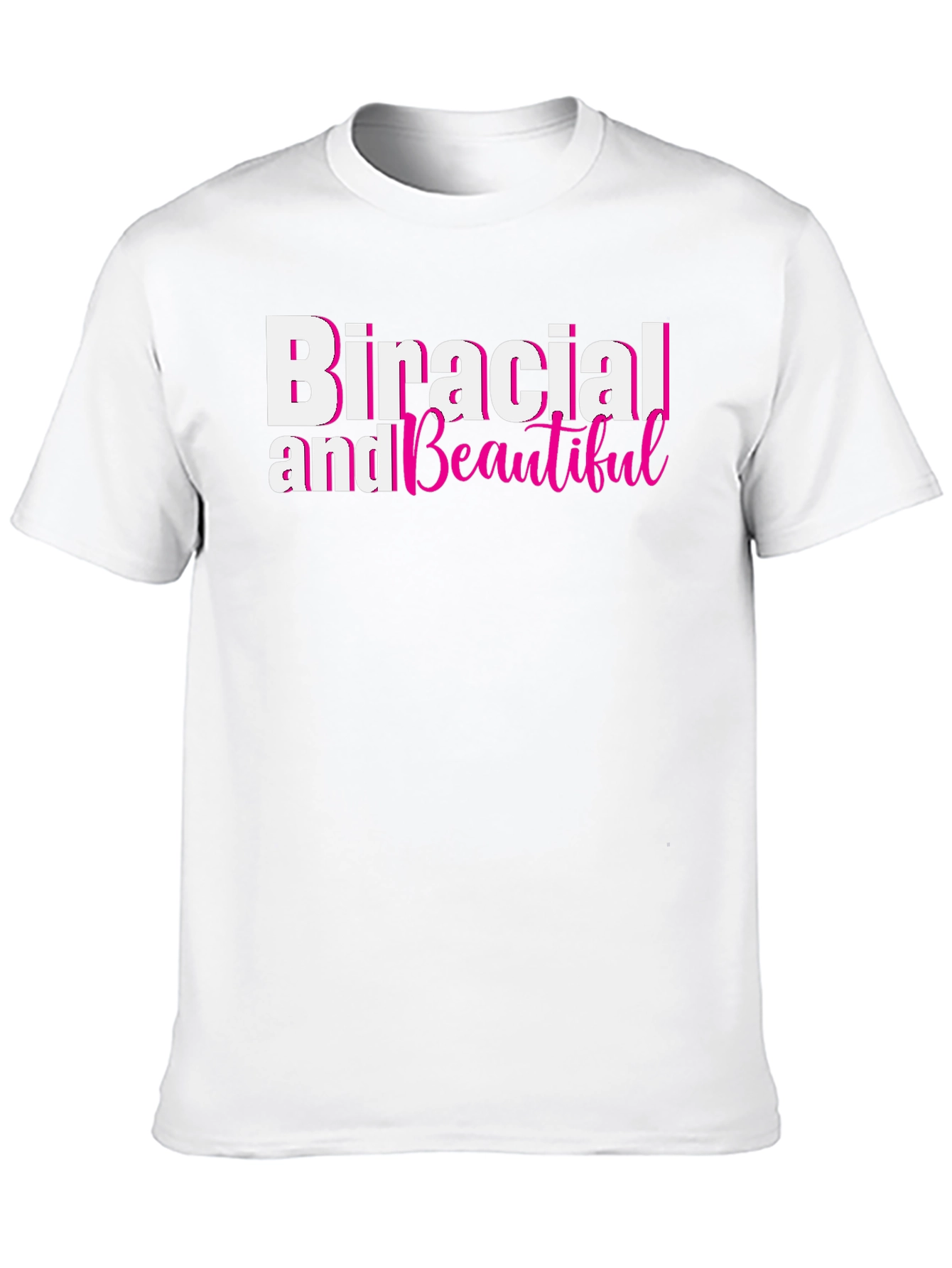Black Biracial and Beautiful Black T-Shirt view 10