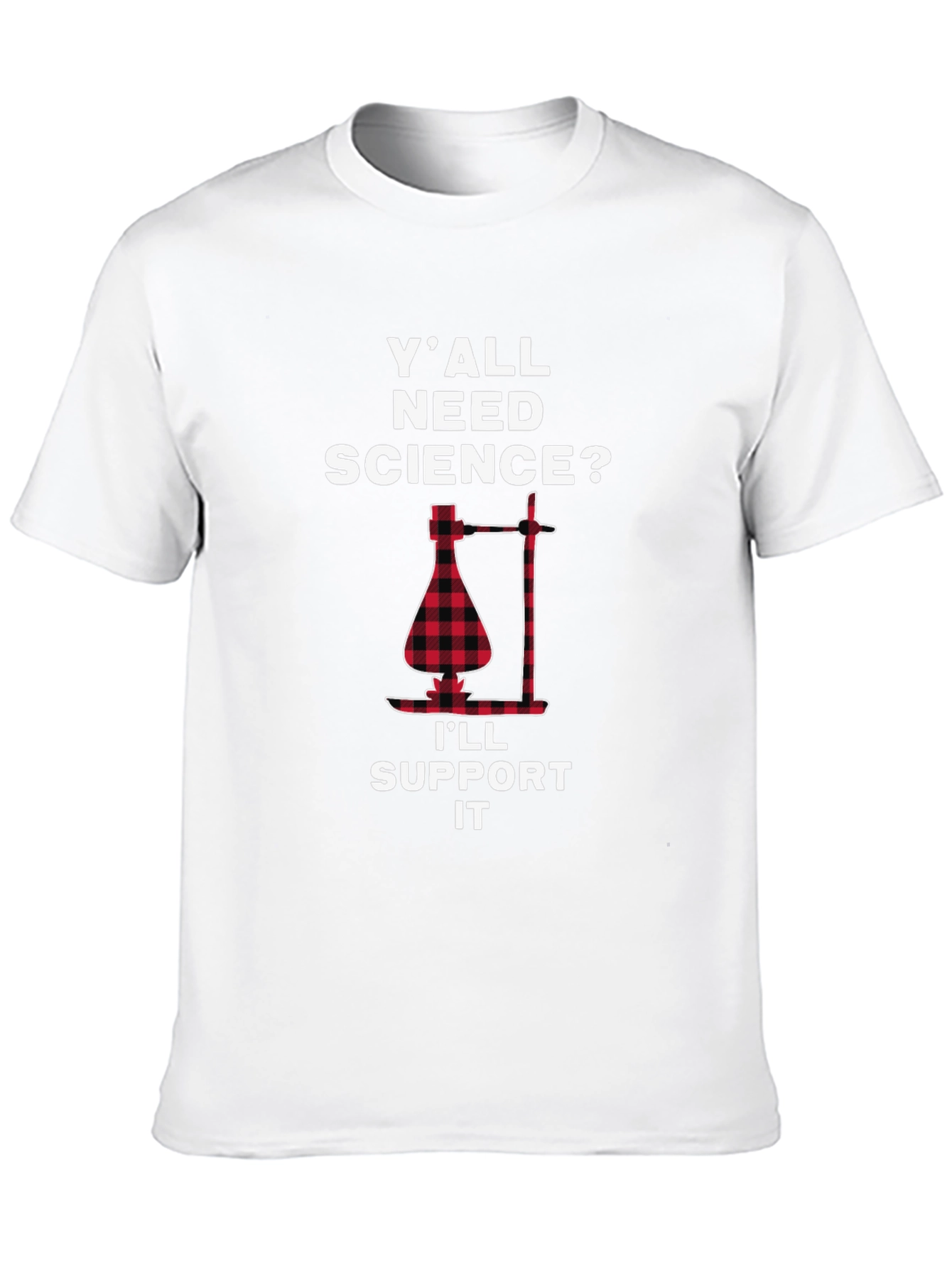 Black Science Support T-Shirt Funny Lab Tee view 10