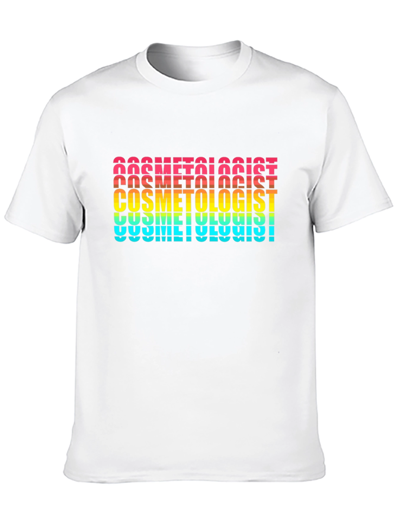 Black Cosmetologist Pride T-Shirt view 10