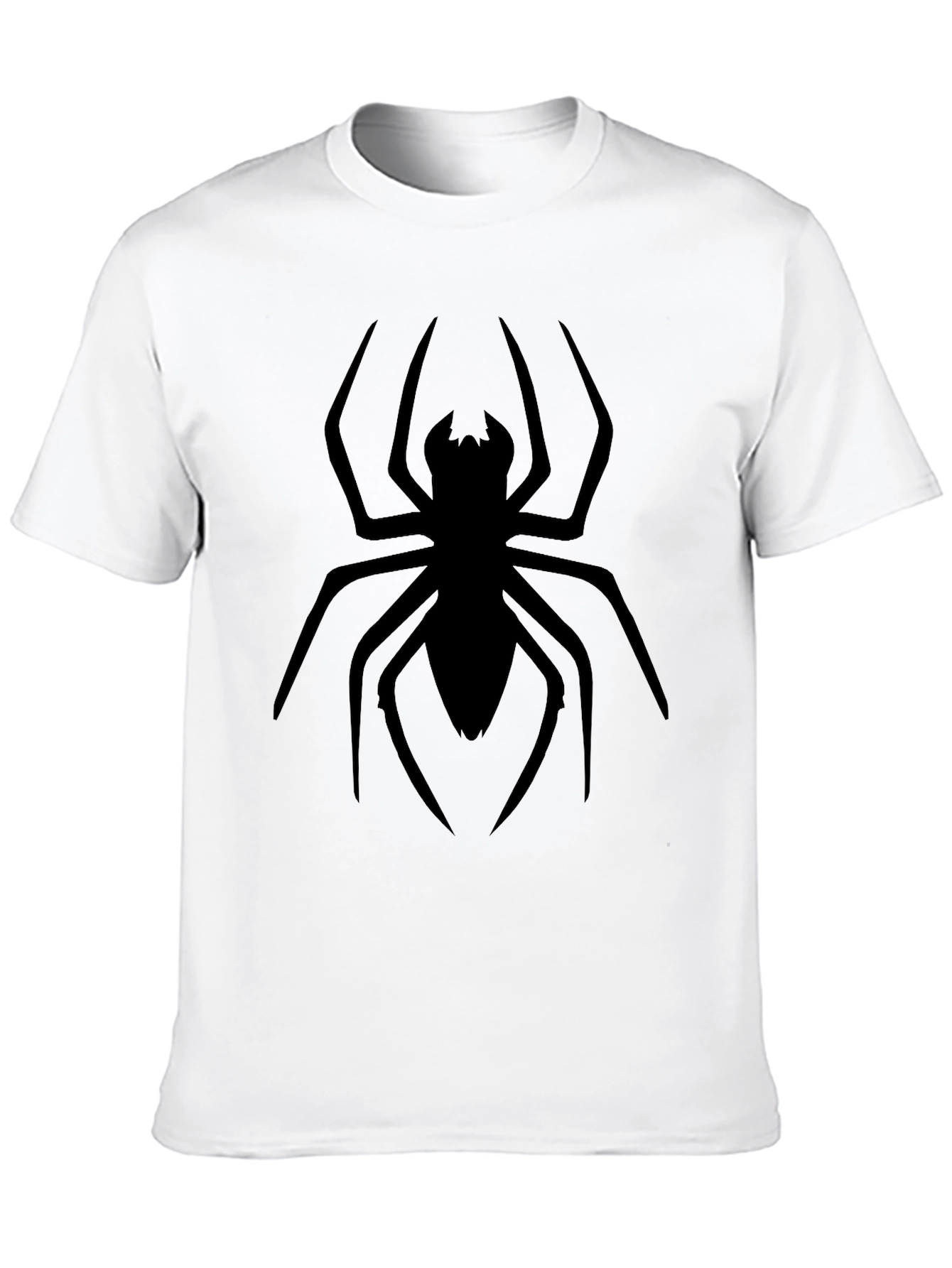 Black Spider Graphic Black T-Shirt view 10