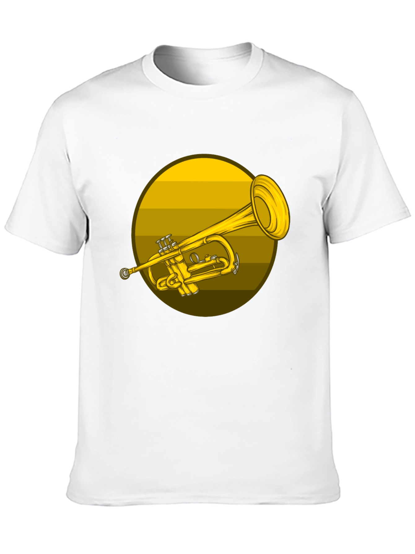 Black Trumpet Graphic T-Shirt - Music Lover Tee view 10