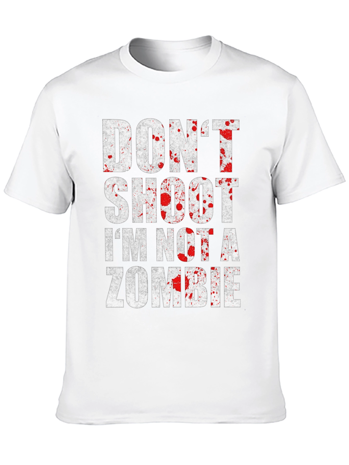 Black Don't Shoot Zombie Graphic Tee view 10