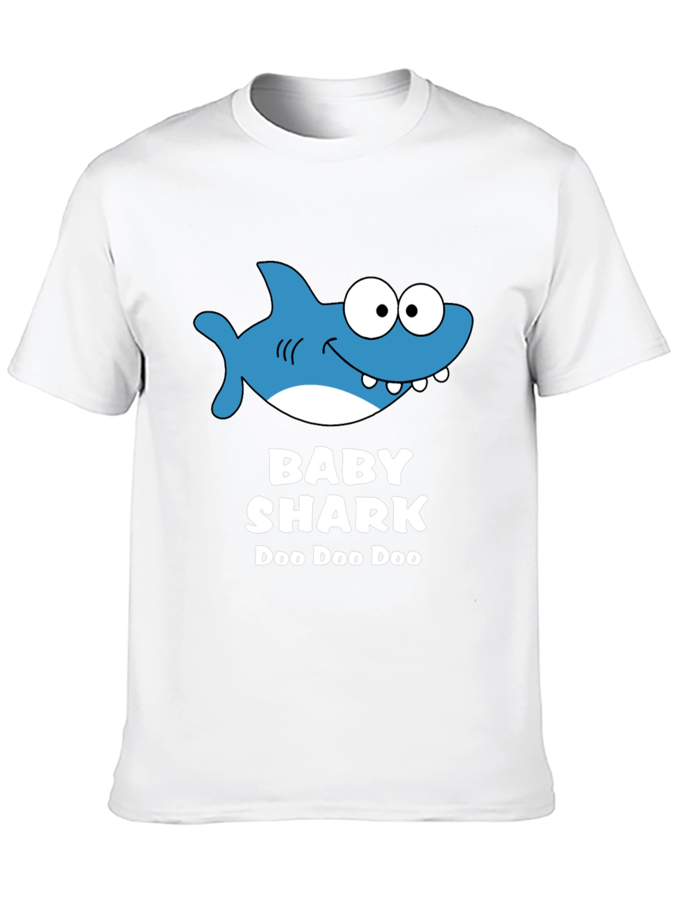 Black Baby Shark Doo Doo Doo T-Shirt view 10