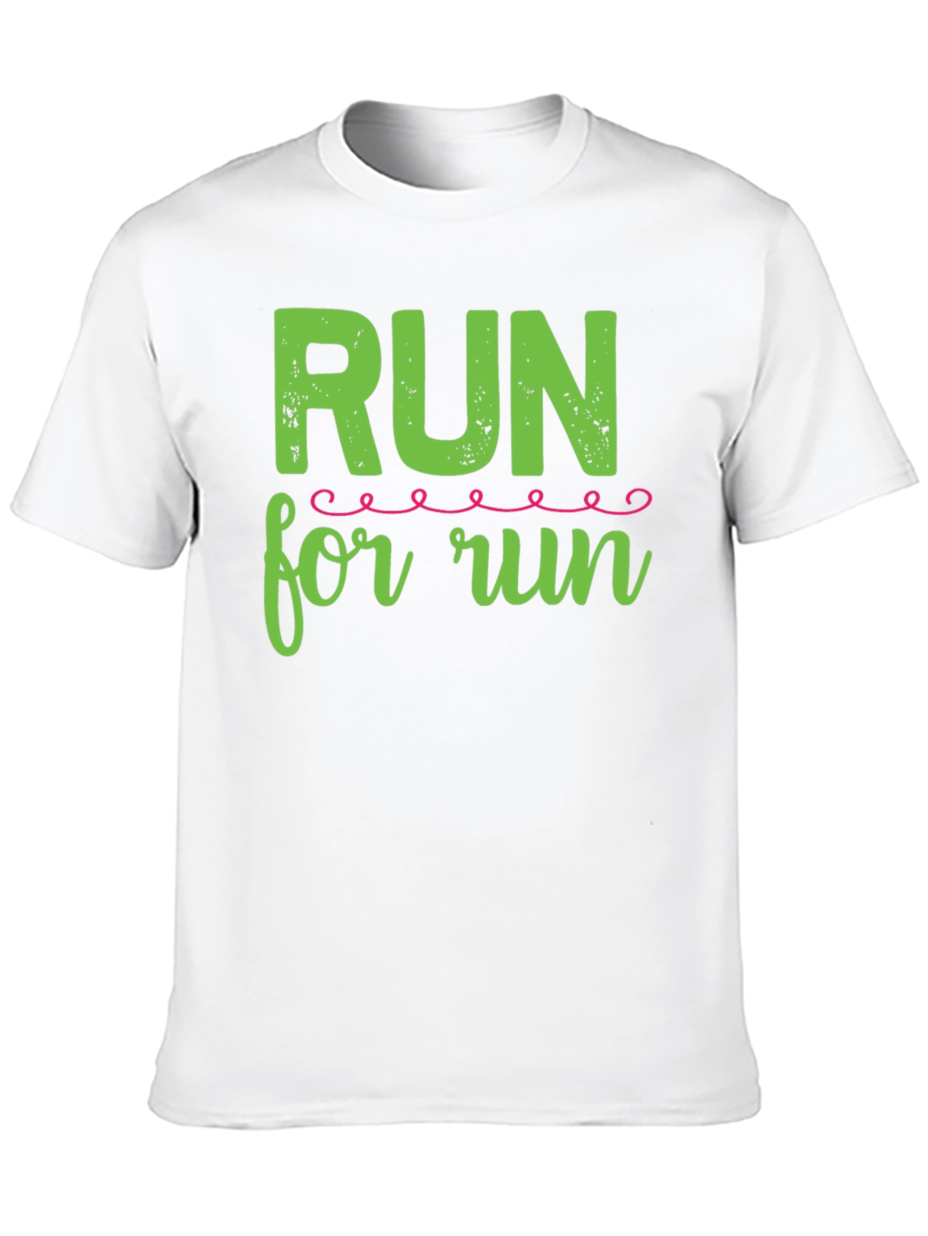 Black Run for Run Graphic Tee - Black Cotton Shirt view 10