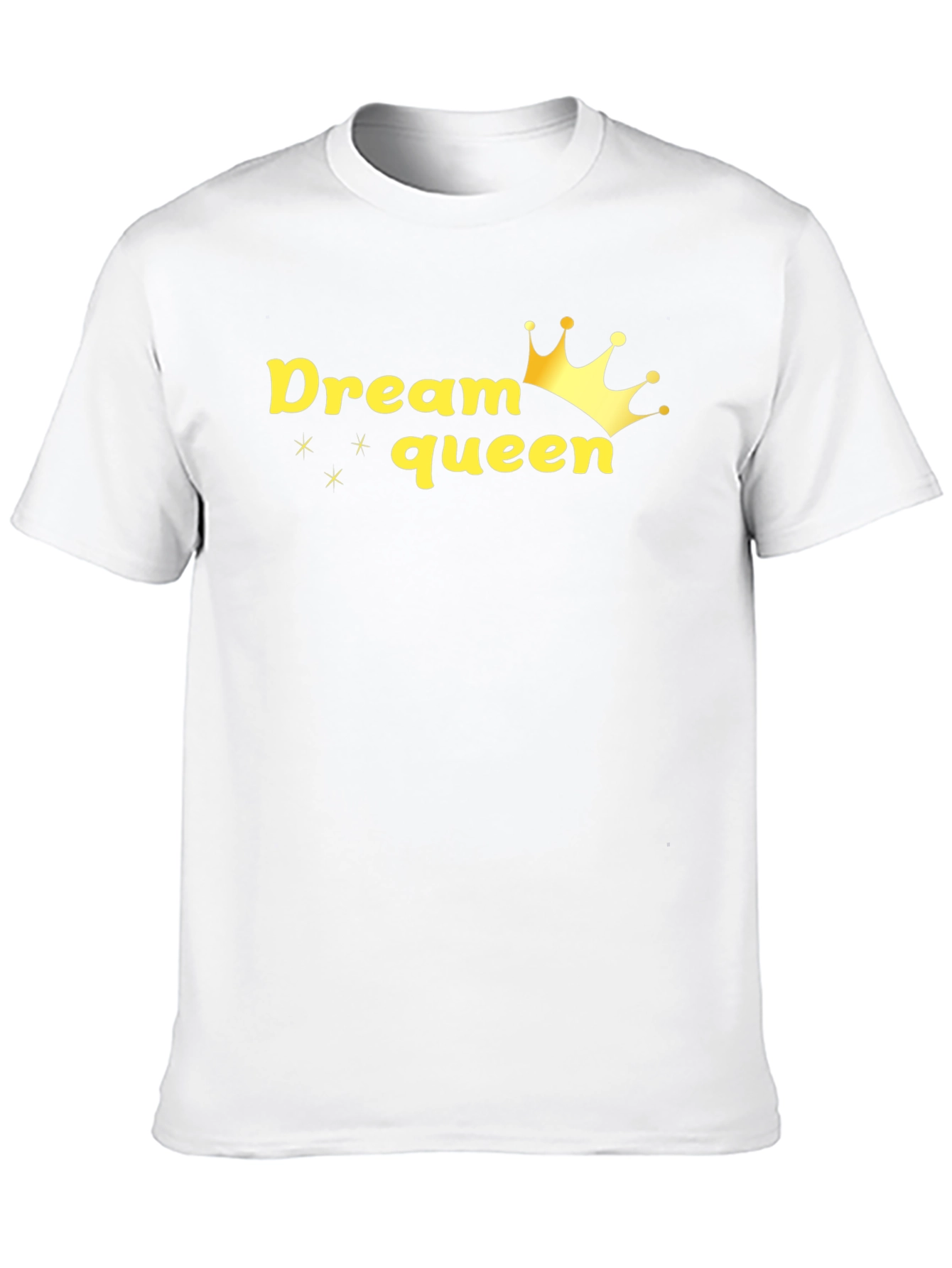 Black Dream Queen Graphic Black T-Shirt view 10