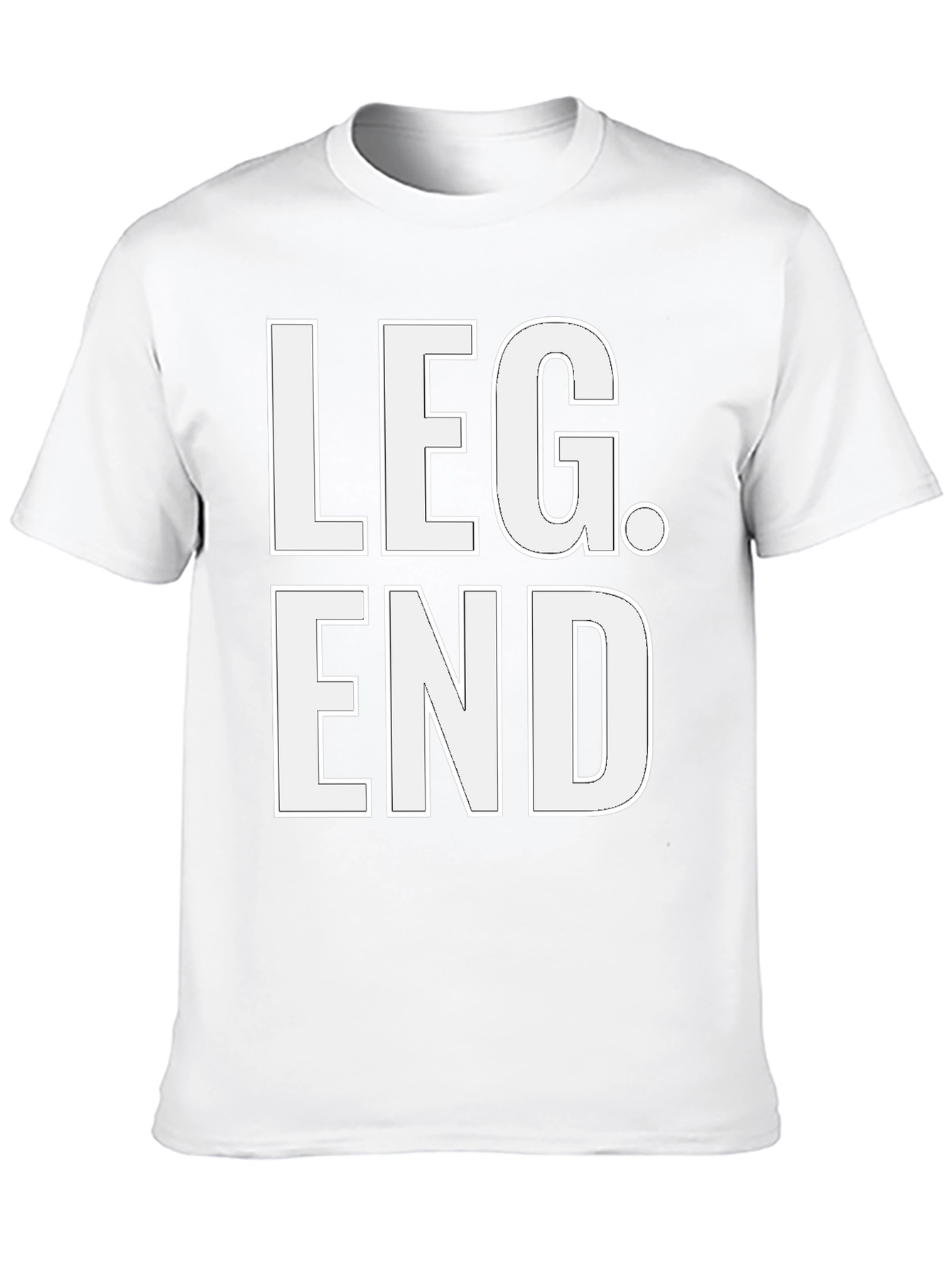 Black Legend Graphic Tee - Bold Statement Shirt view 10