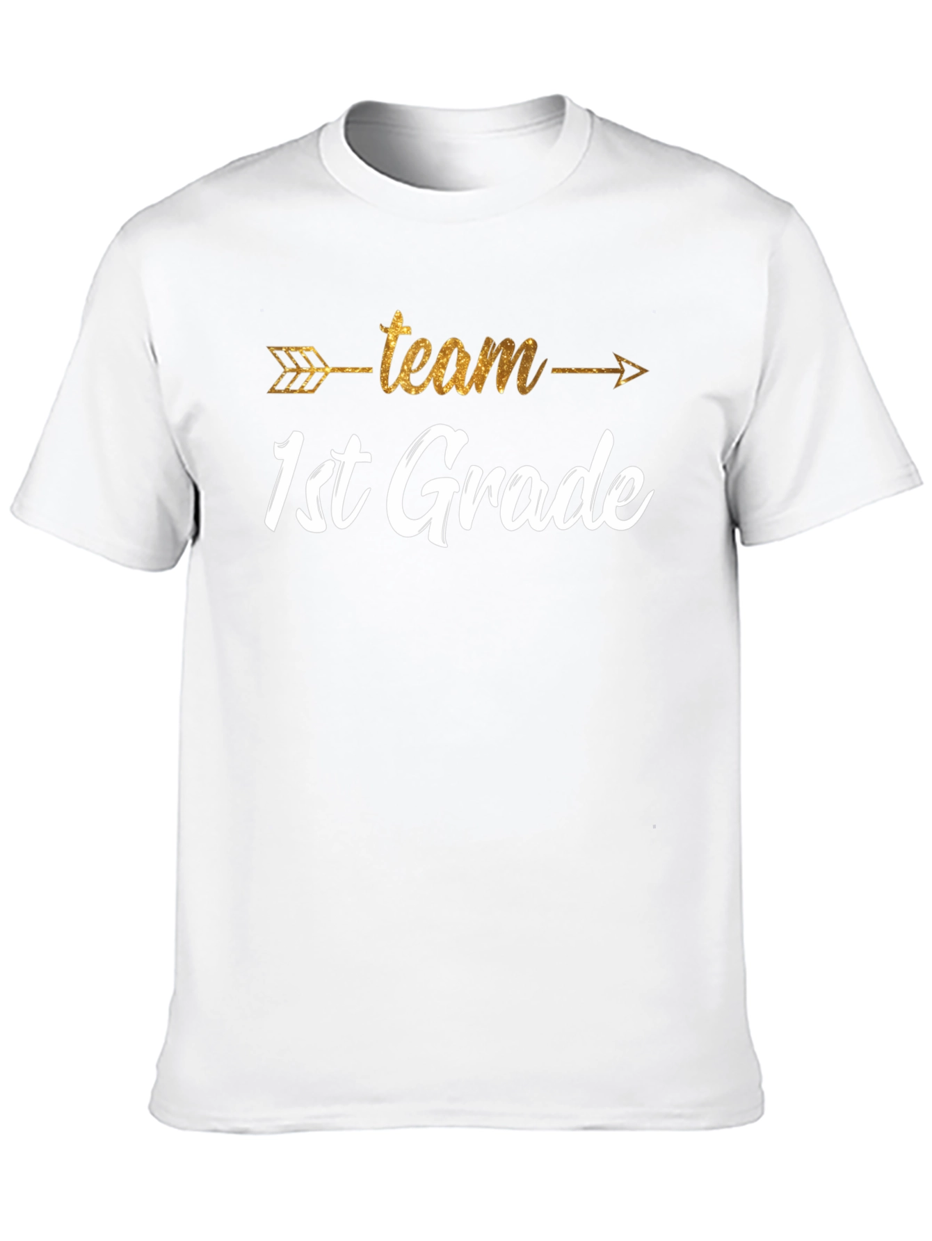 Black Team 1st Grade T-Shirt view 10