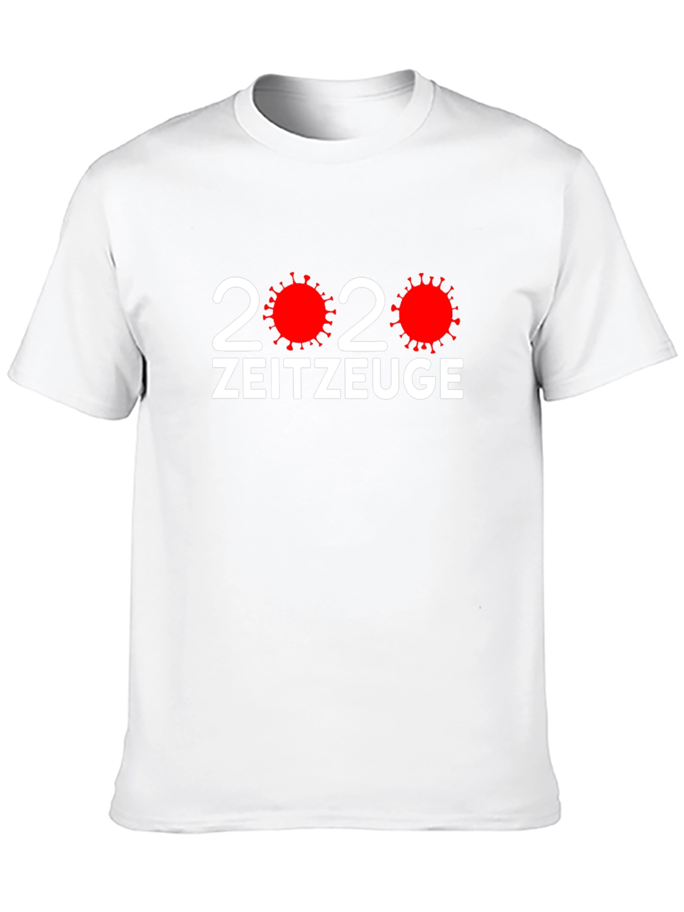 Black 2020 Zeitzeuge Novelty T-Shirt view 10