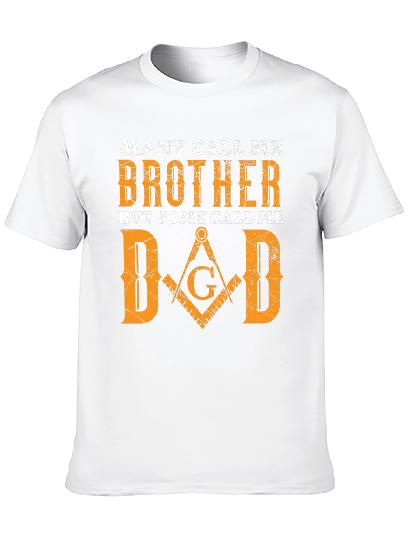 Black Many Call Me Brother Dad T-Shirt view 10