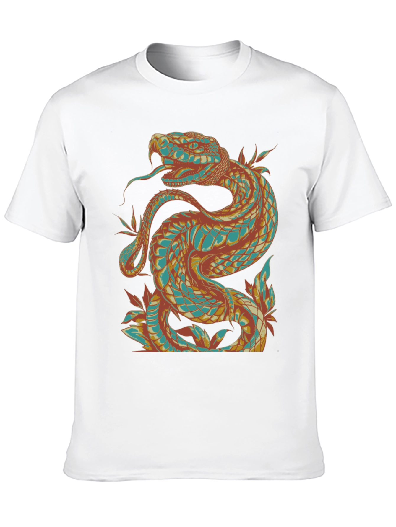 Black Snake Graphic Tee - Cool & Unique Design view 10