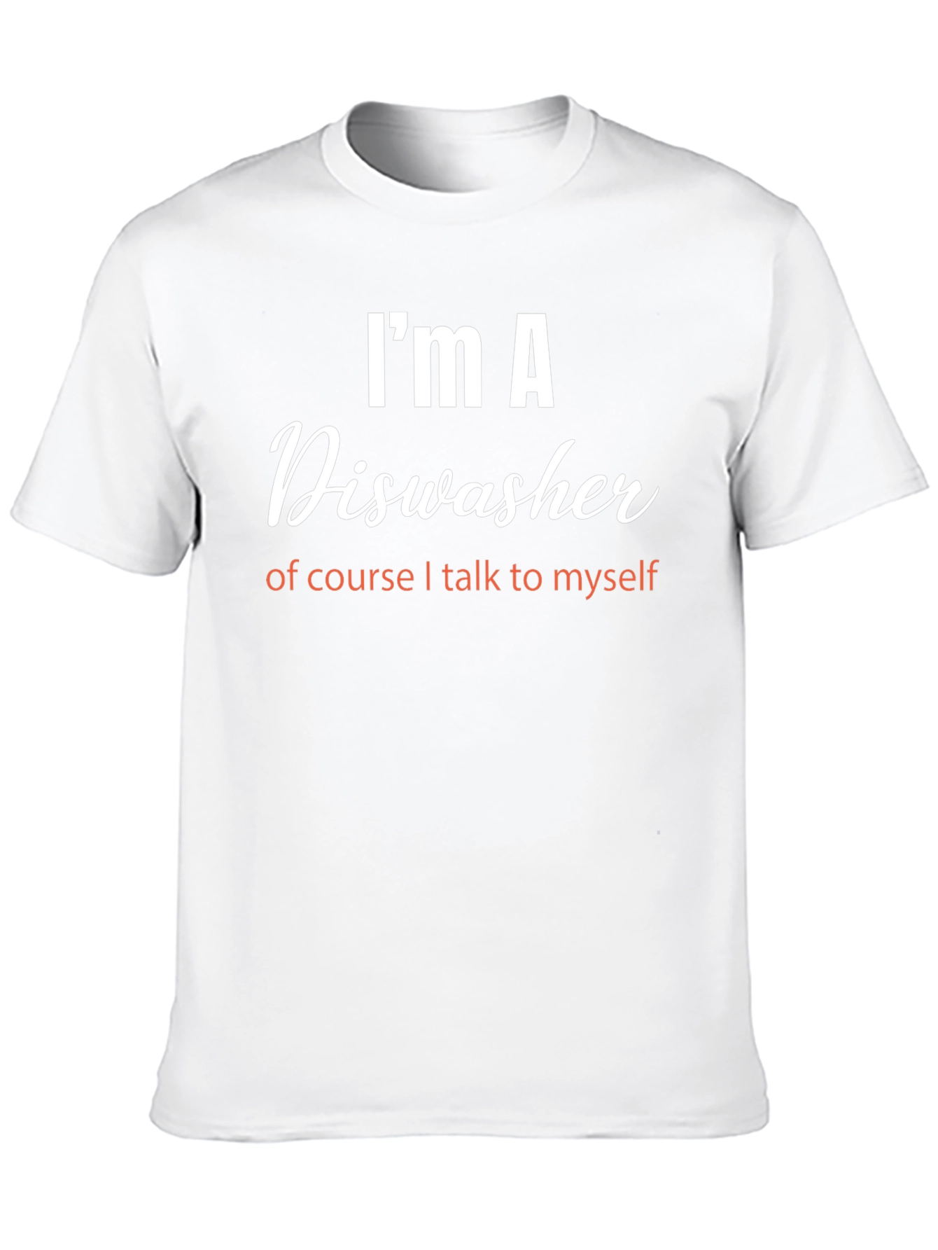 Black I'm a Dishwasher T-Shirt - Funny Job Pride Tee view 10