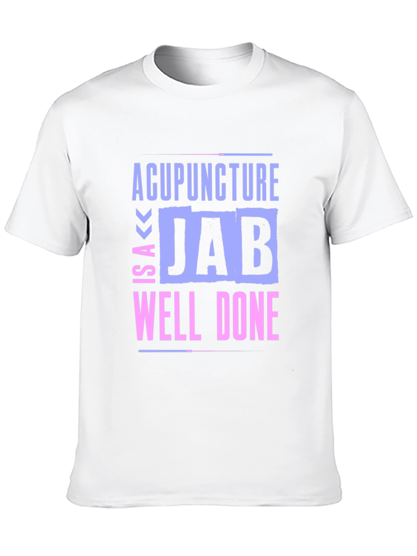 Black Acupuncture Well Done Black Graphic Tee view 10