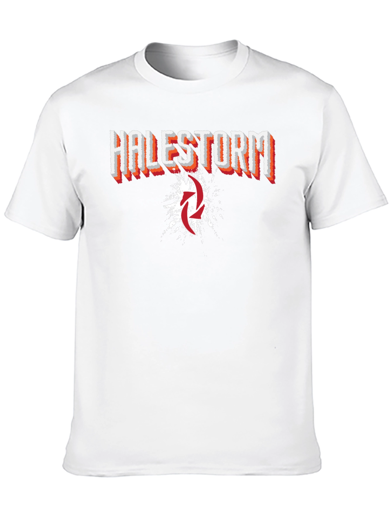 Black Halestorm Band Graphic Print Black T-Shirt view 10