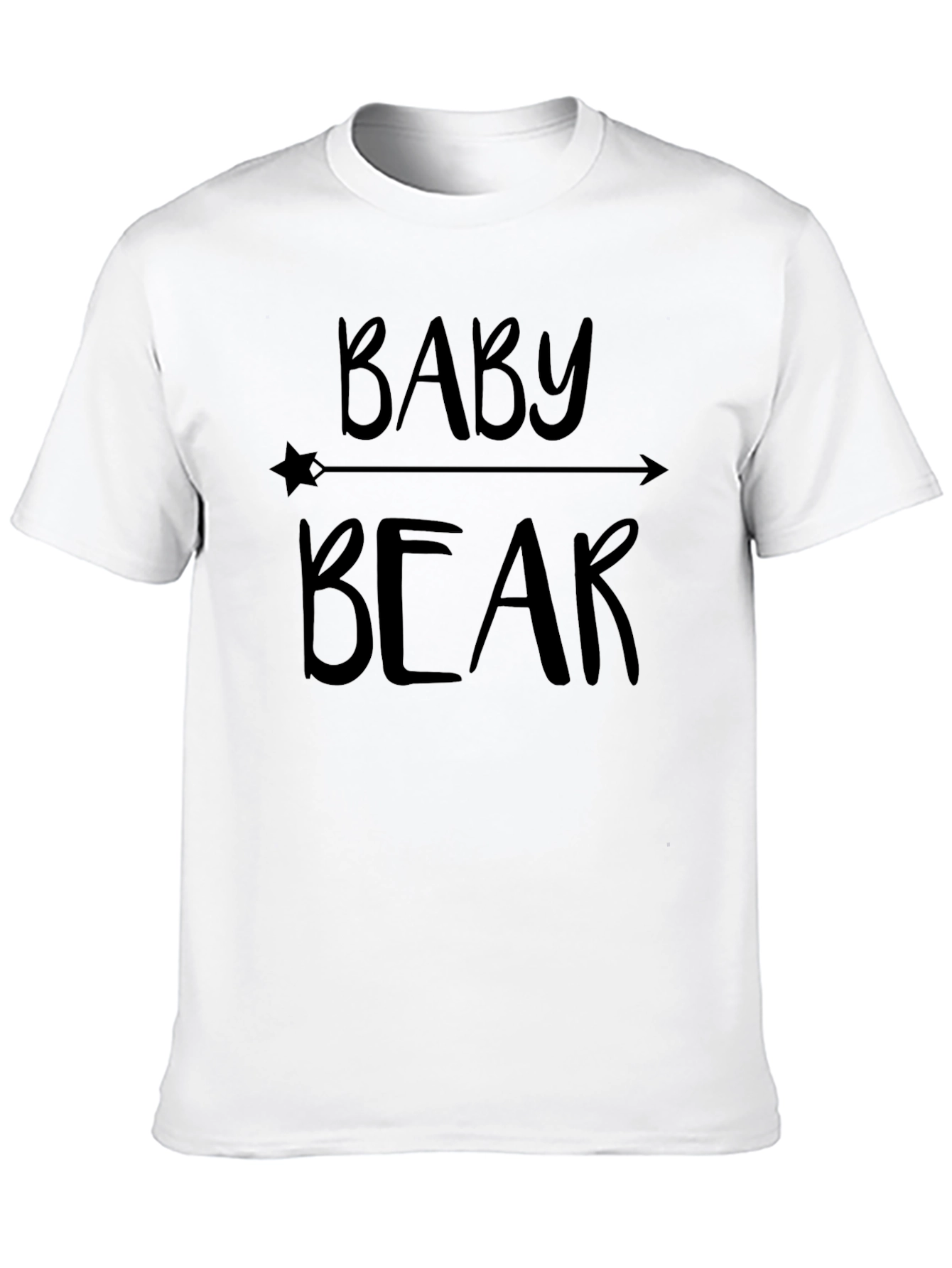 Black Baby Bear Arrow Graphic T-Shirt view 10